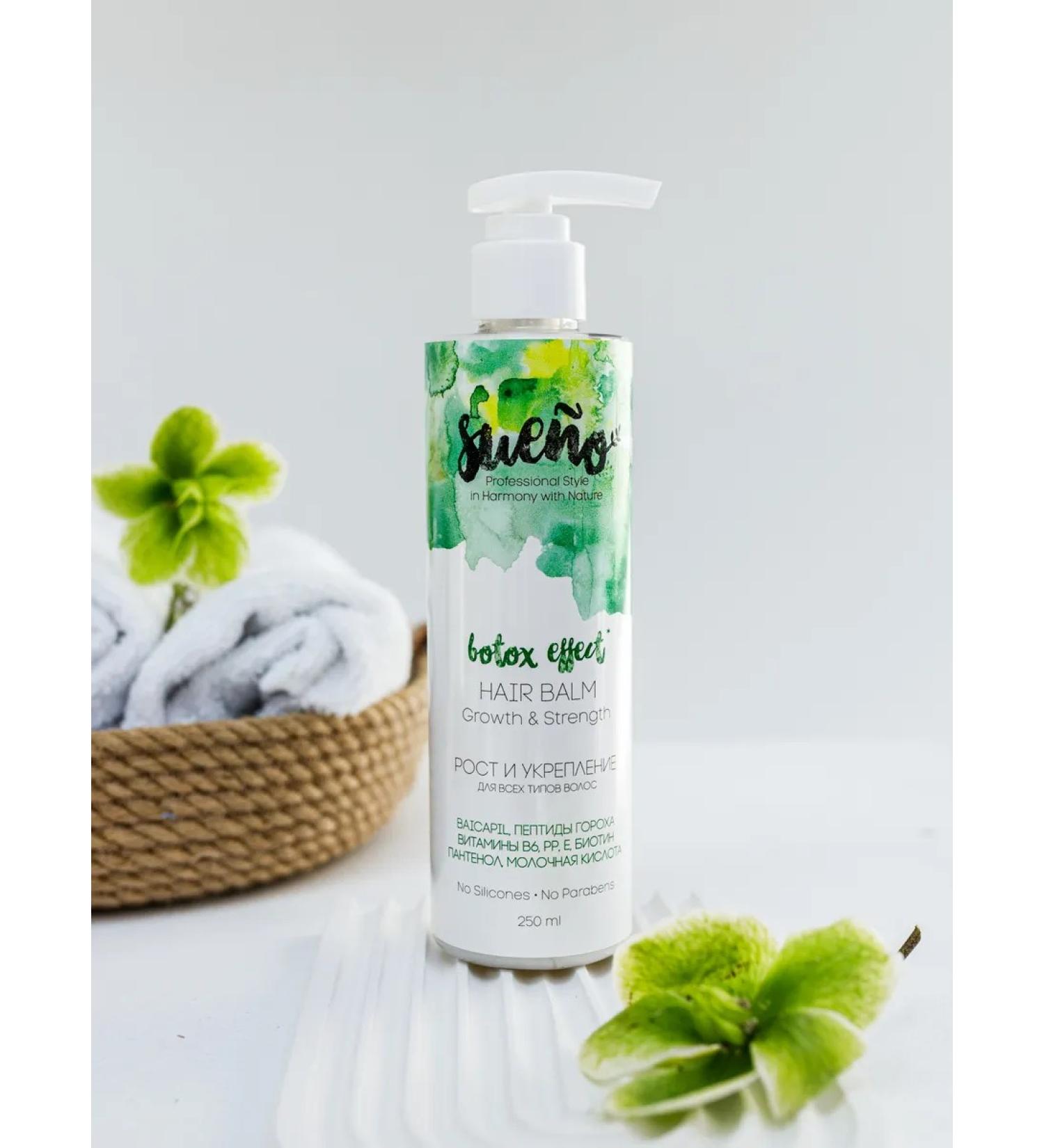 Sueno Balm for hair growth with peptide peas and biotin