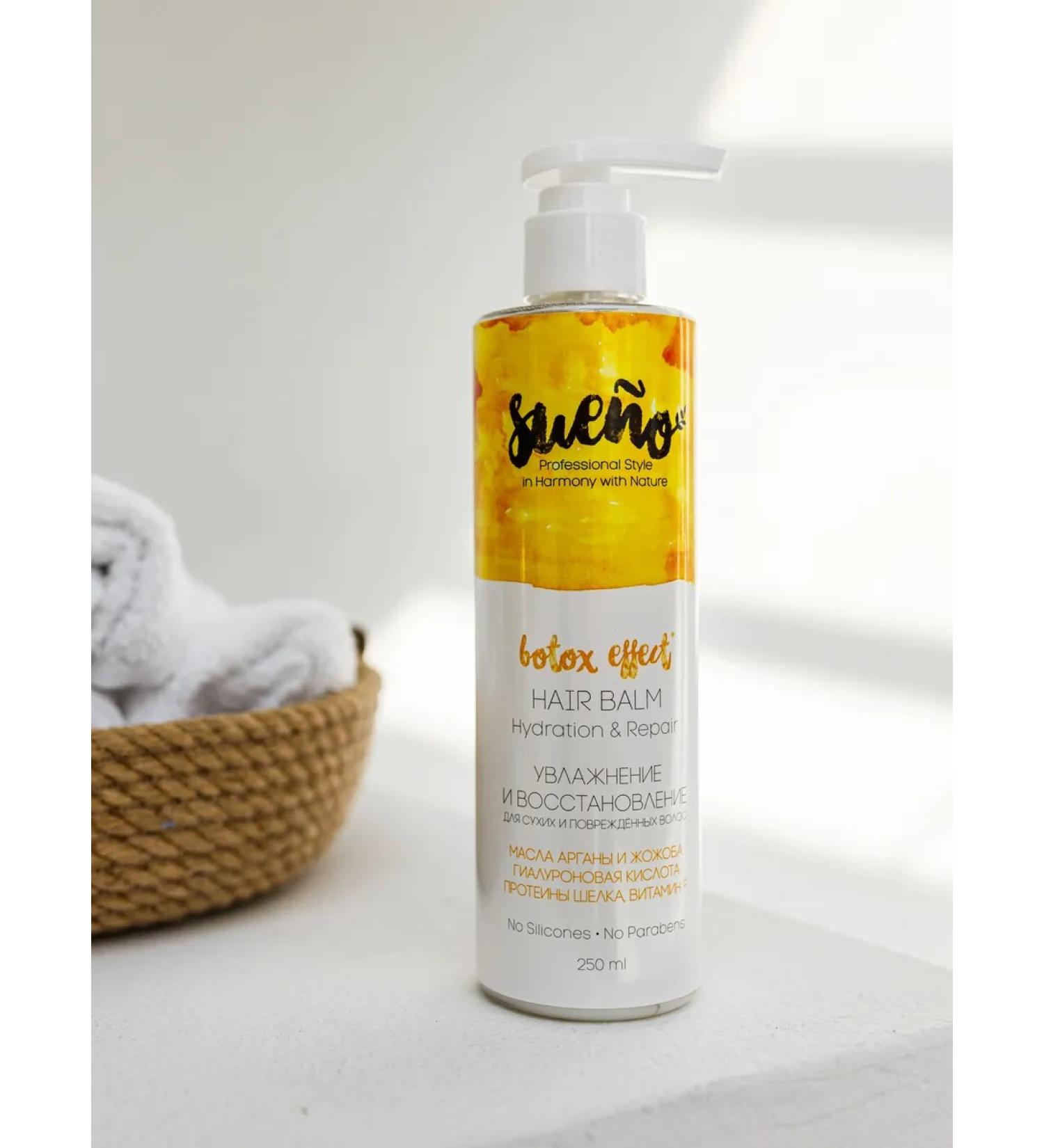 Sueno Balm to restore hair with argan and jojoba oil