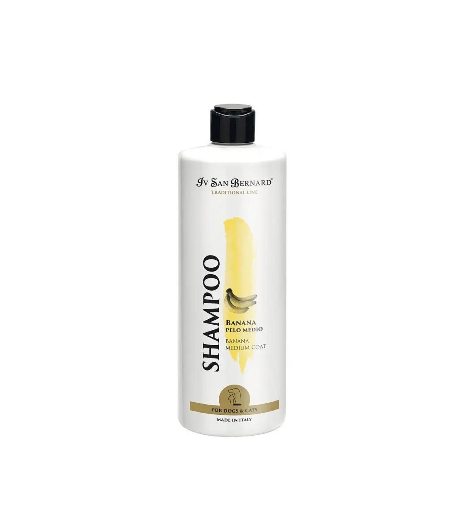 iv san bernard Shampoo for dogs and cats banana 500 ml - Buy Online on GoSupps.com