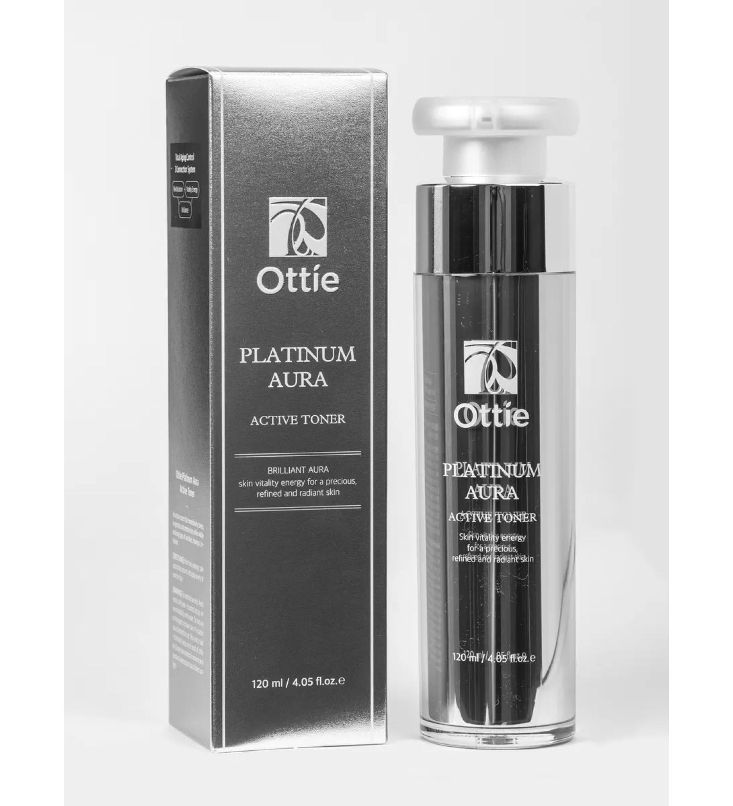 Ottie Premium toner with platinum and caviar 120 ml - Buy Online on GoSupps.com