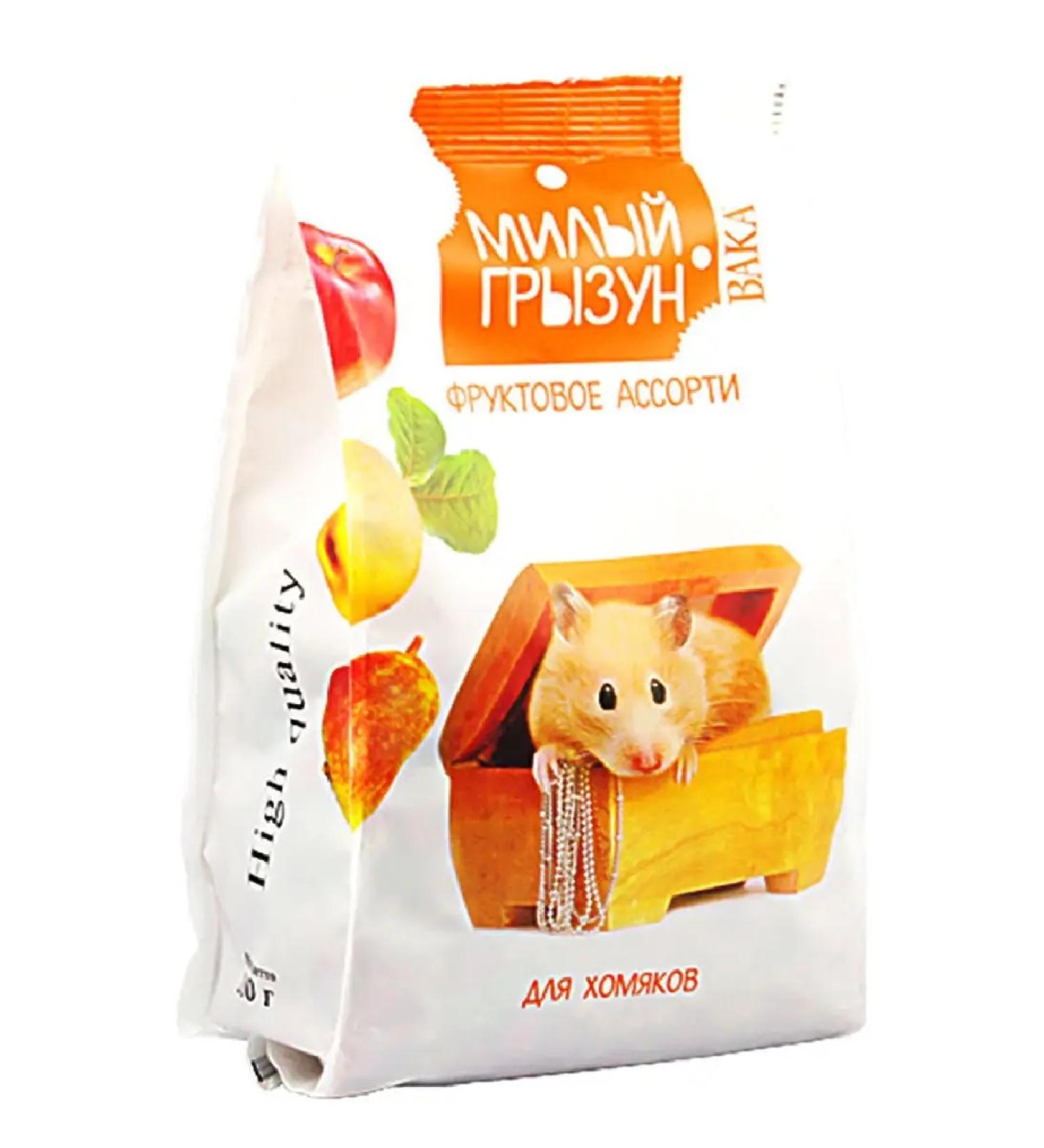 waka "Cute rodent" fruit assorted for hamsters 200g