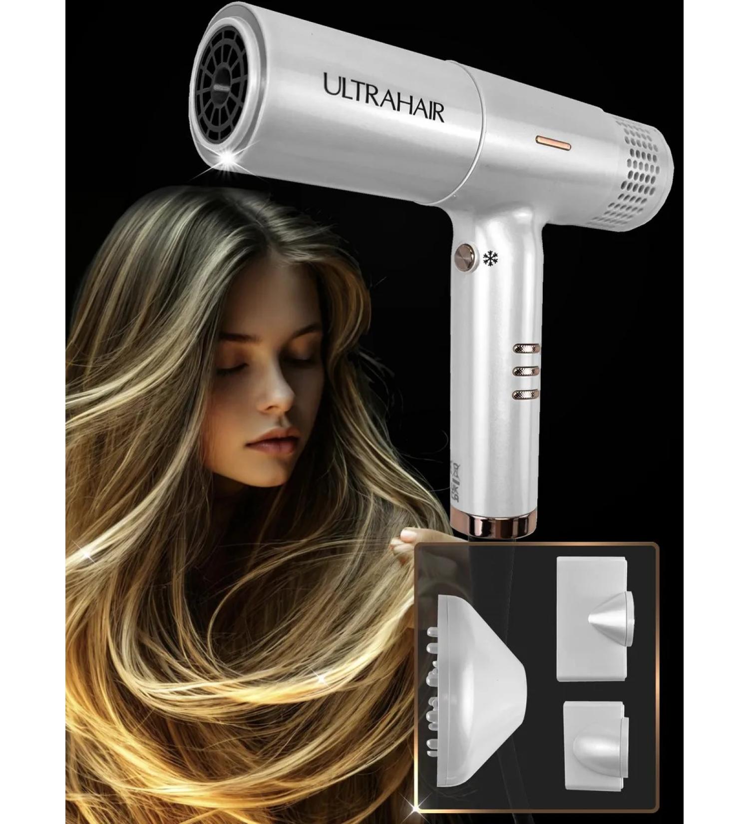 Ultrahair Hair hair dryer Powerful with nozzles - Buy Online on GoSupps.com