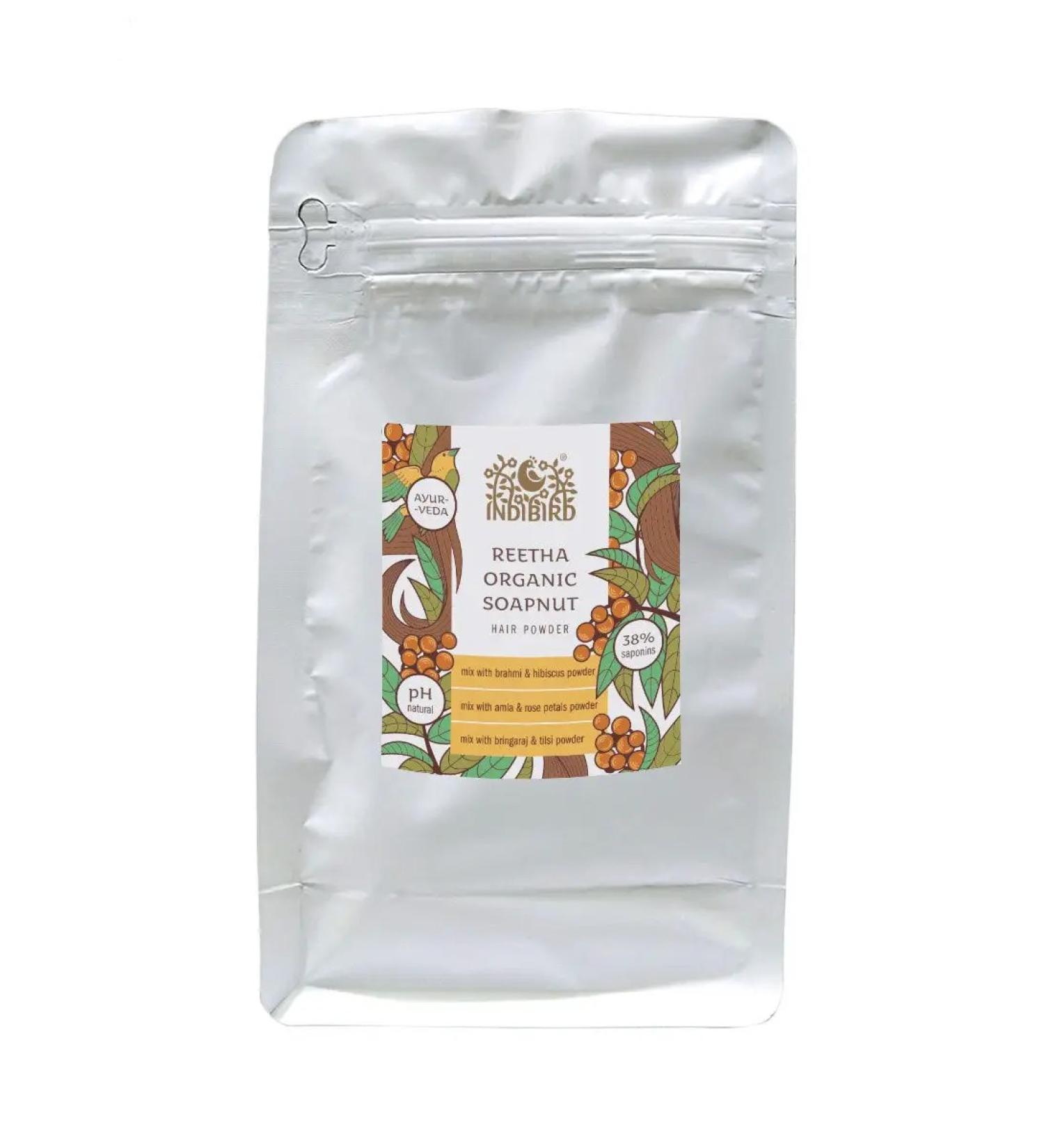 Indibird Lapin Hair Nuts Powder (Soap Nuts Powder) 400 g - Buy Online on GoSupps.com