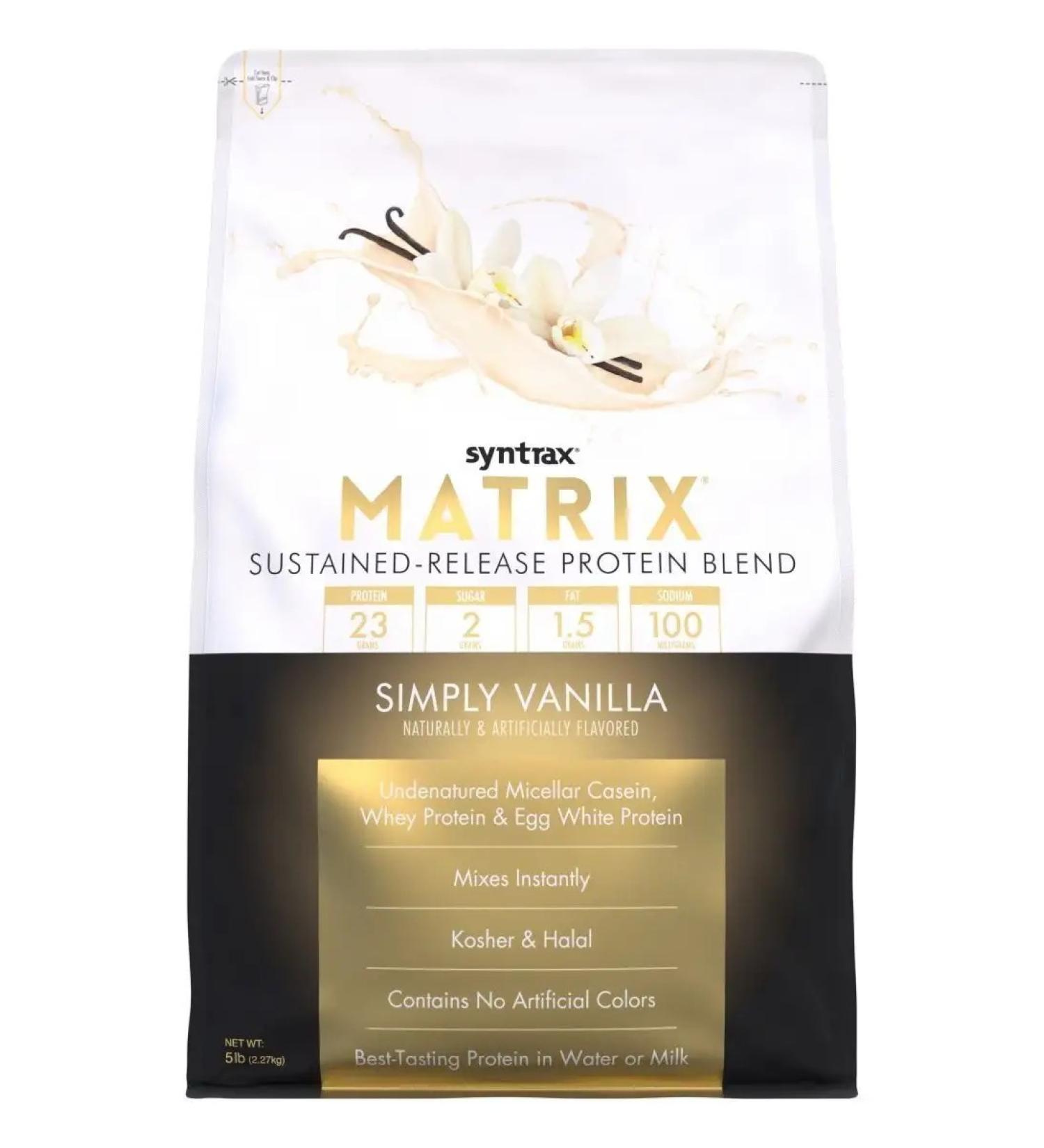 SYNTRAX Protein Matrix 2270 g - Vanilla - Buy Online on GoSupps.com