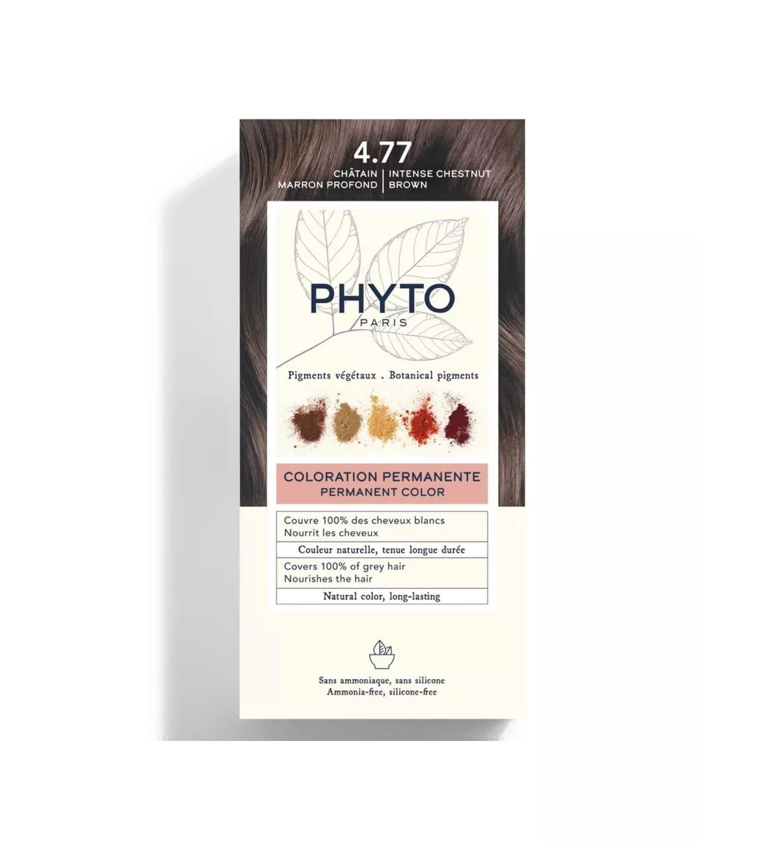 Phyto Hair Cream Solor 4.77 Saturated deep chestnut