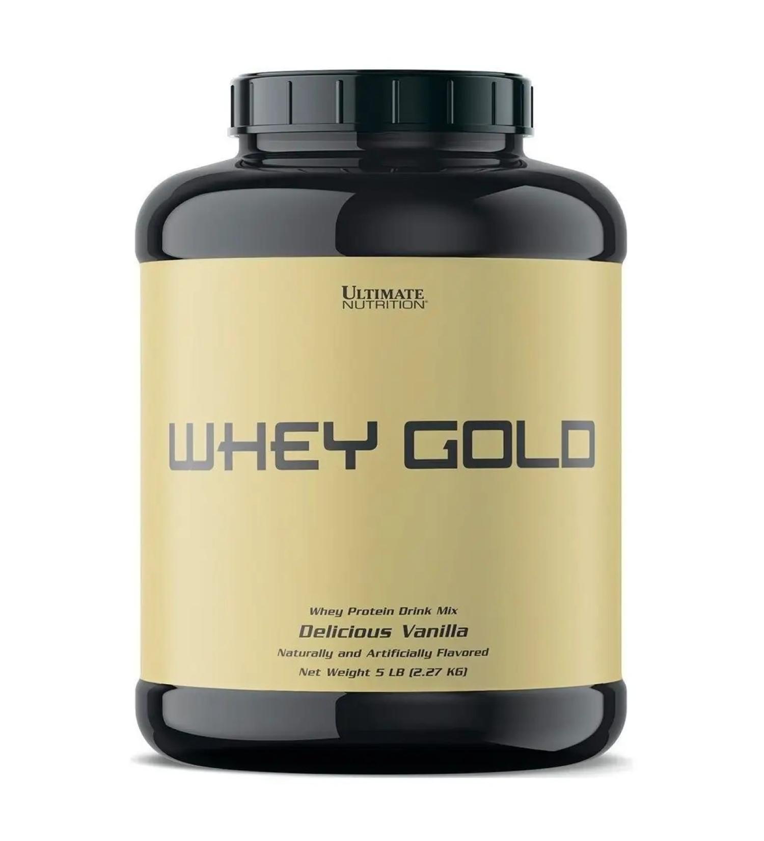 Ultimate Nutrition Protein Whey Gold 2270 g - amazing vanilla - Buy Online on GoSupps.com