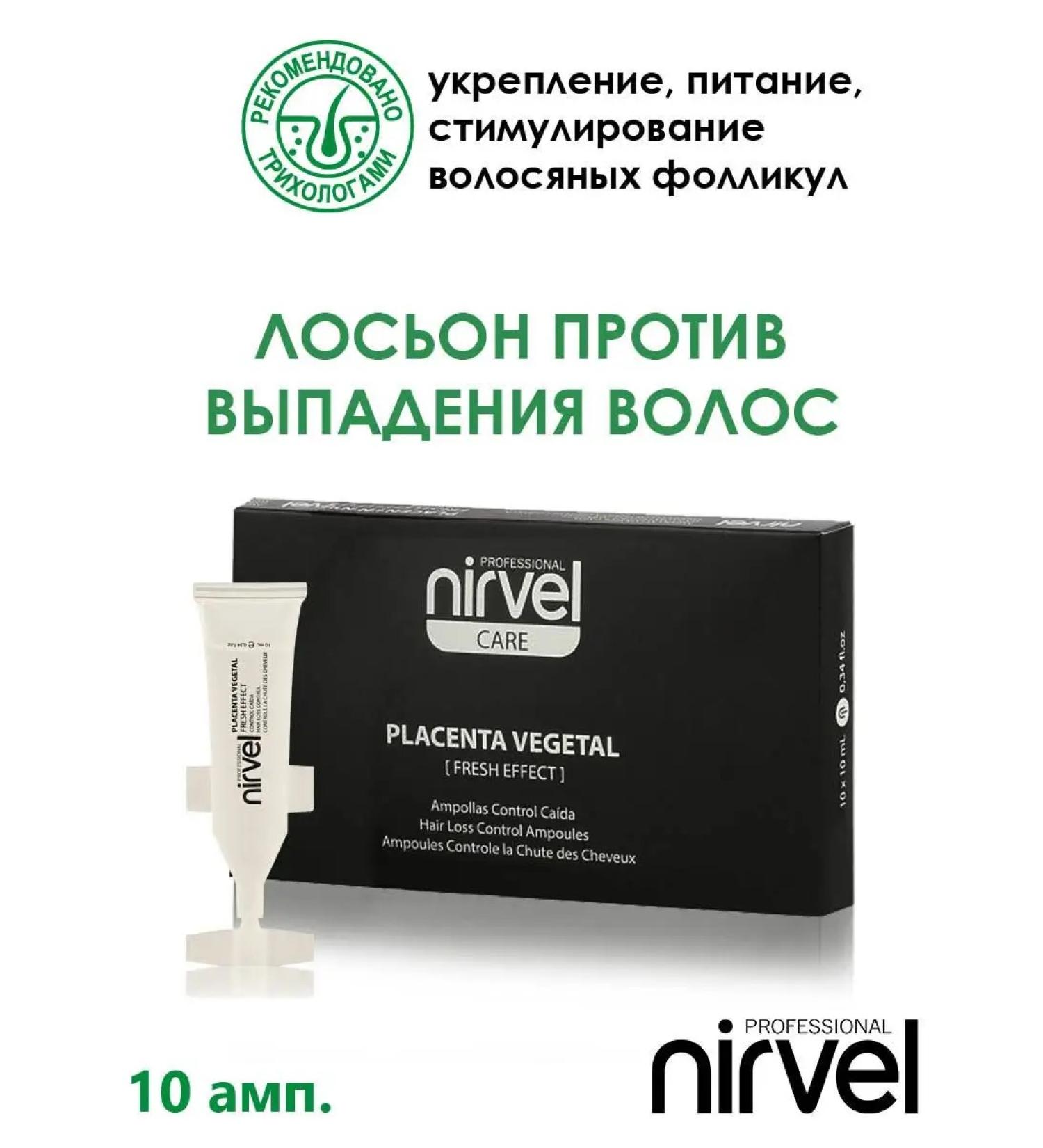 Nirvel PL. Vegetal Fresh Effect Lotion Against falling out - Buy Online on GoSupps.com