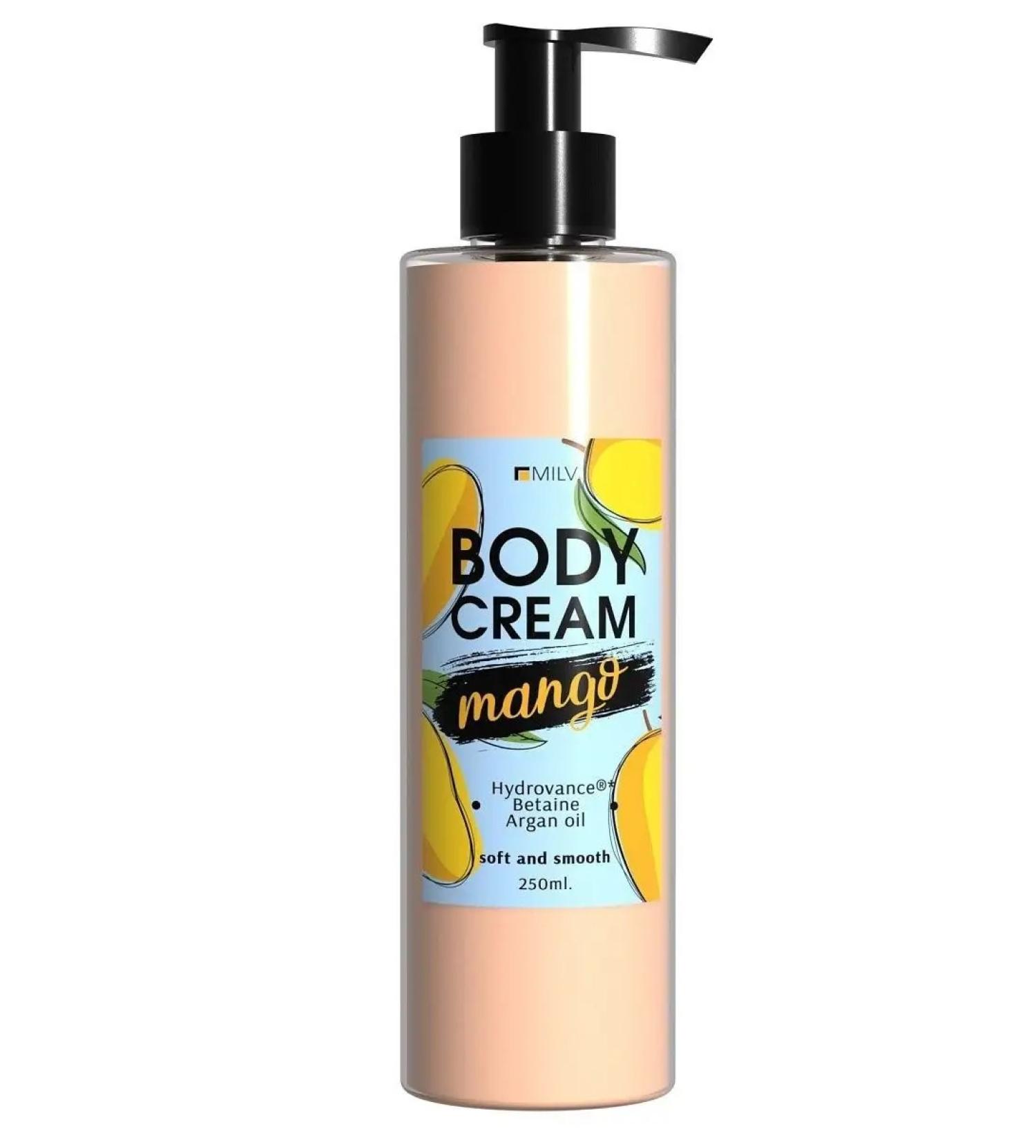 MILV Body cream moisturizing mango 250 ml