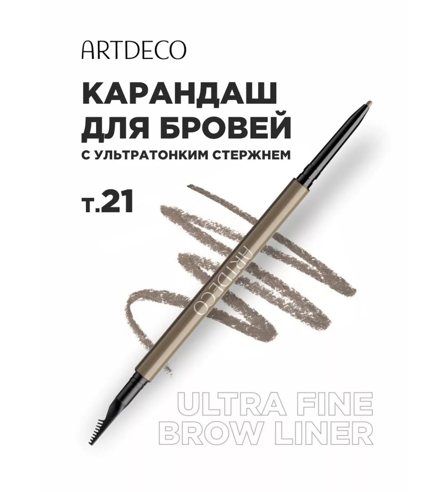 Artdeco Eyebrow pencil automatic Ultra Fine tone 21 blond - Buy Online on GoSupps.com