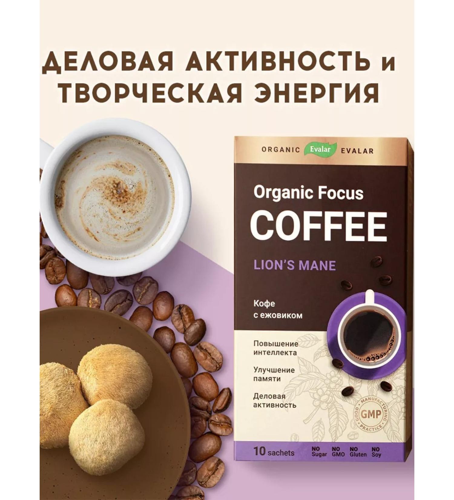 Evalar Coffee with a hedgehog in bags for business activity 10 pcs - Buy Online on GoSupps.com