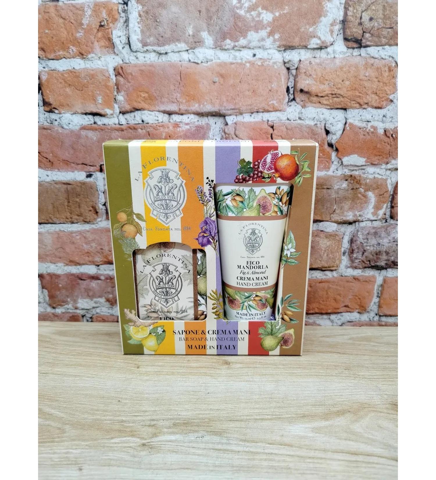 LA FLORENTINA Hand set (cream 75 ml and soap 106 g)