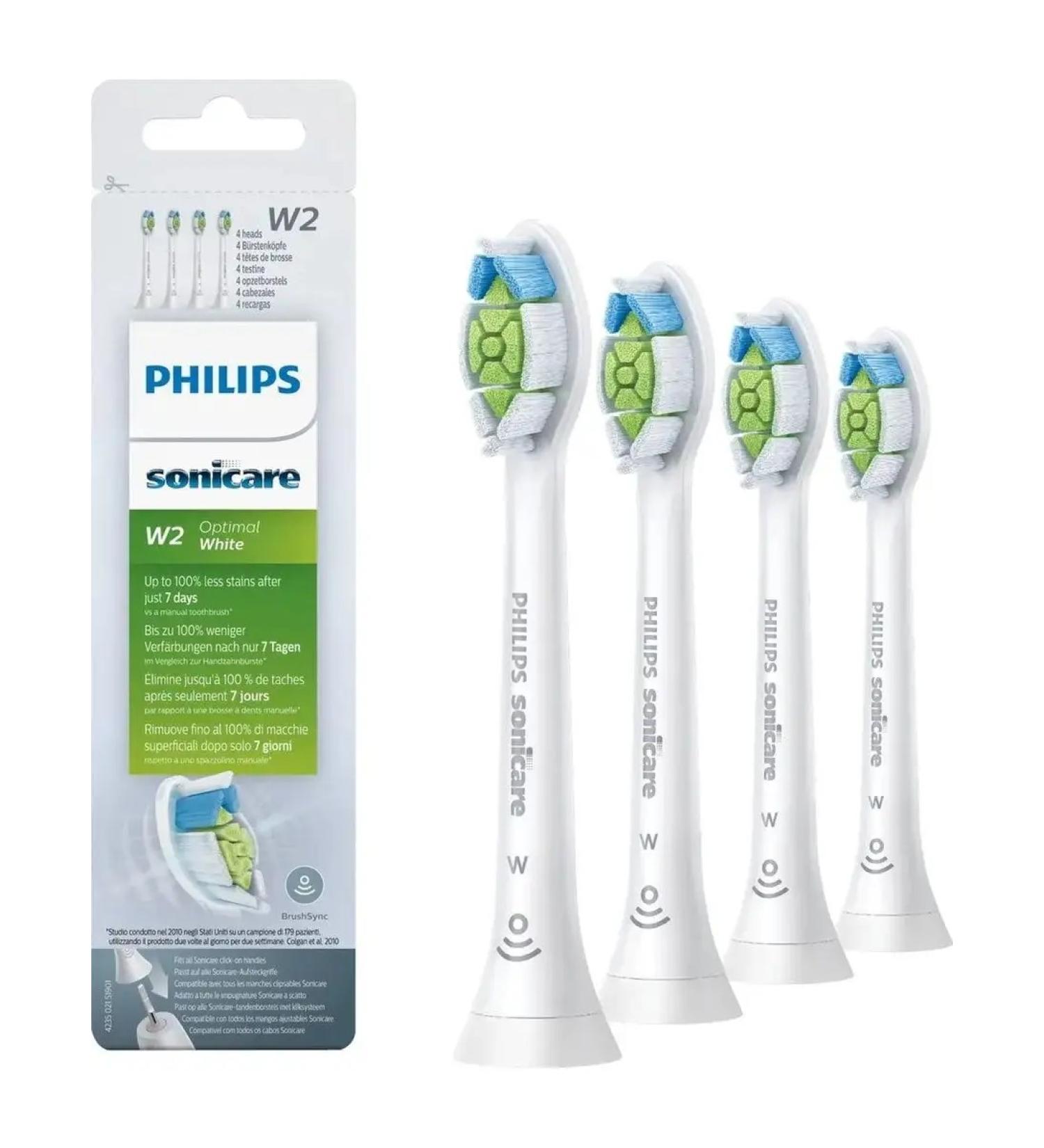 Phillips PHILIPS SONICARE W2 4 pieces - Buy Online on GoSupps.com