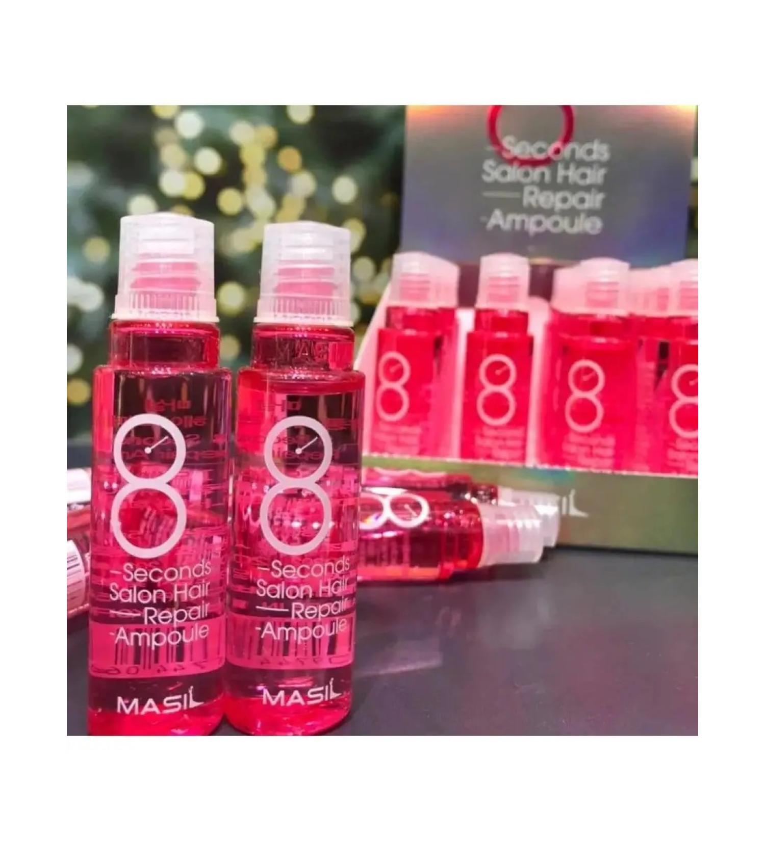 MASIL Restoring hair ampoule 8 Seconds (5 pcs) ml - Buy Online on GoSupps.com