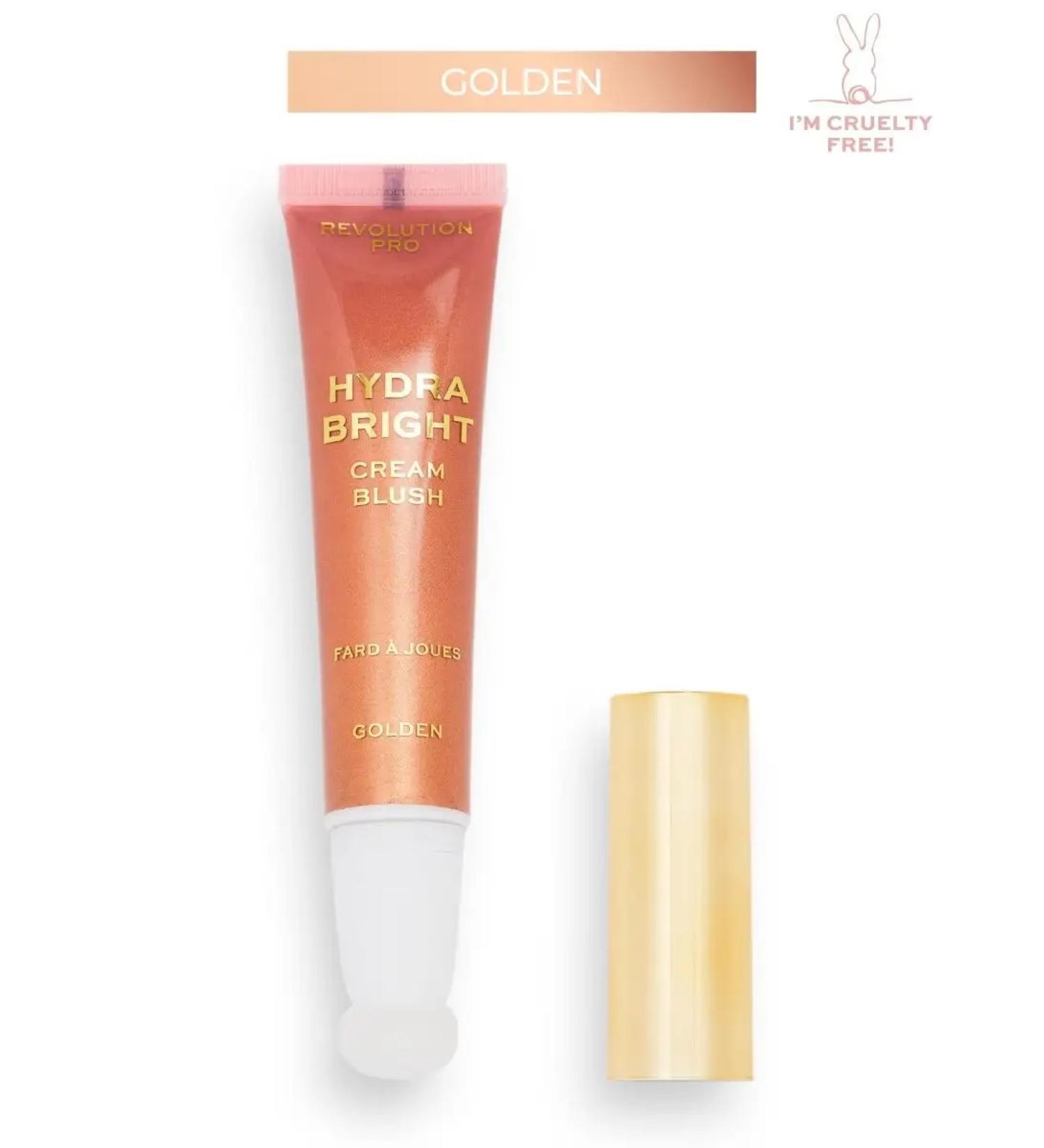 REVOLUTION PRO Face blush cream Hydra Bright Cream Blush Pro Golden - Buy Online on GoSupps.com