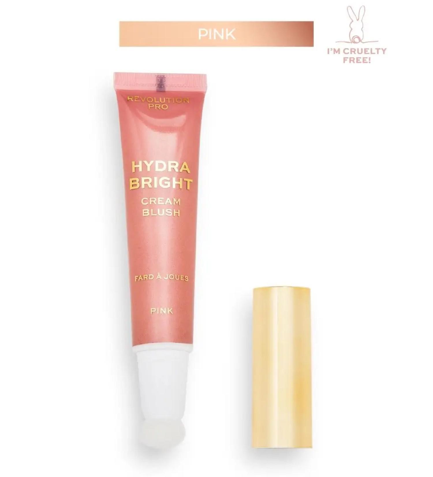 REVOLUTION PRO Face blush cream Hydra Bright Cream Blush Pink - Buy Online on GoSupps.com