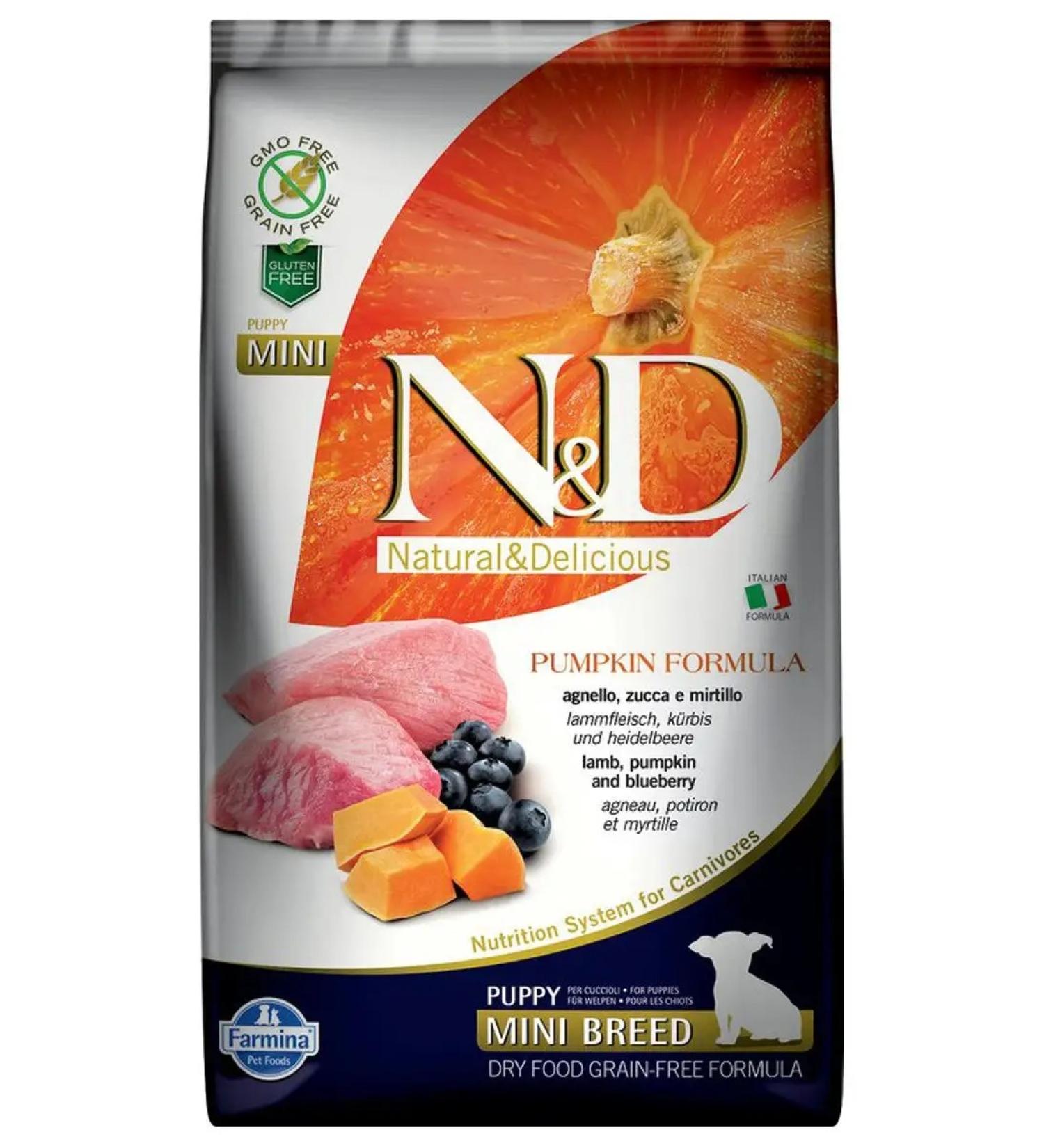 Farmina N&D PUMPKIN lambing lambing pumpkin without melts. rocks 2.5 kg