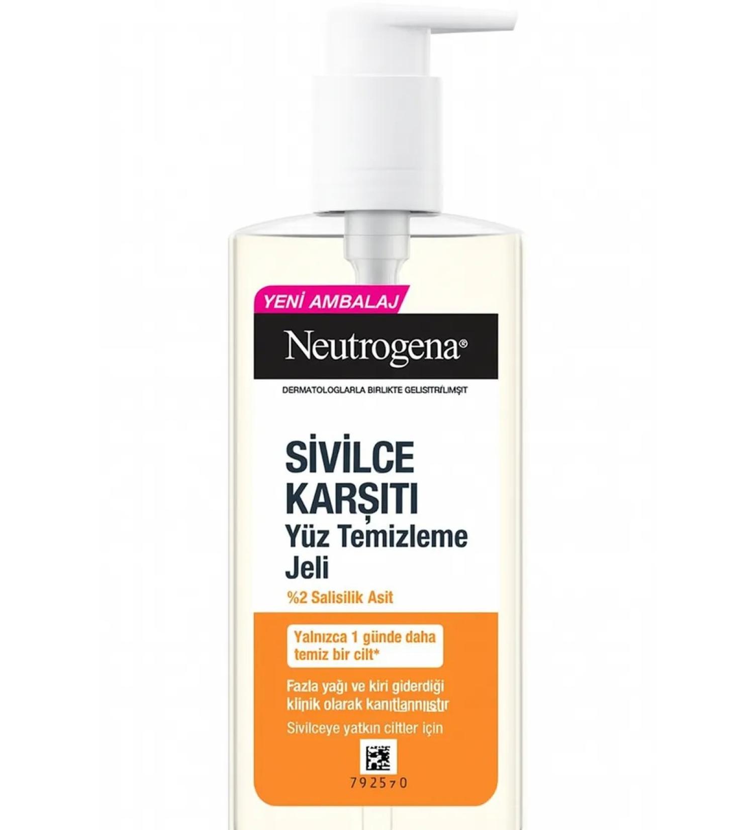 Neutrogena Daily cleansing gel against acne - Buy Online on GoSupps.com