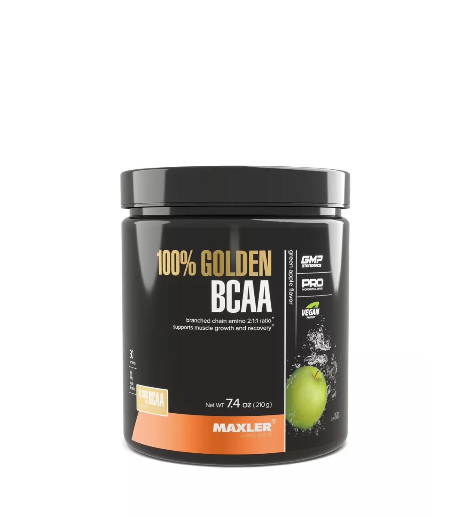 maxler 100% Golden BCAA 210g green apple - Buy Online on GoSupps.com