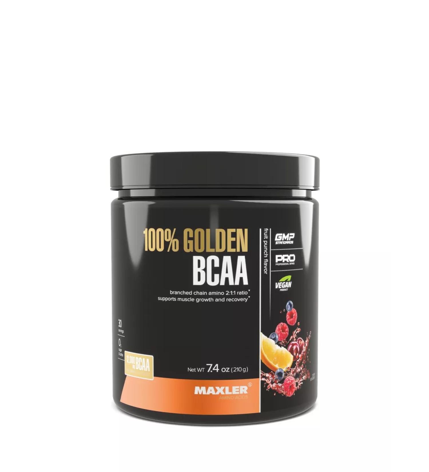 maxler 100% Golden BCAA 210g fruit punch - Buy Online on GoSupps.com