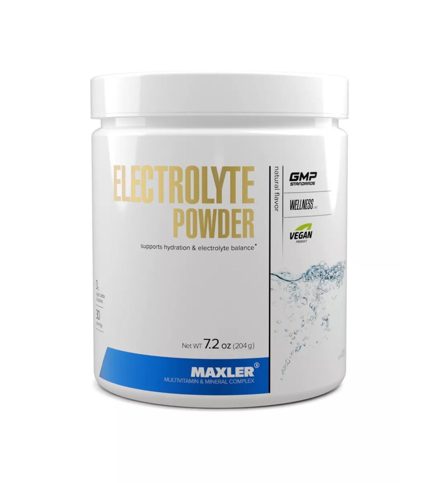 maxler Isotonic Electrolyte Powder 204 natural taste - Buy Online on GoSupps.com
