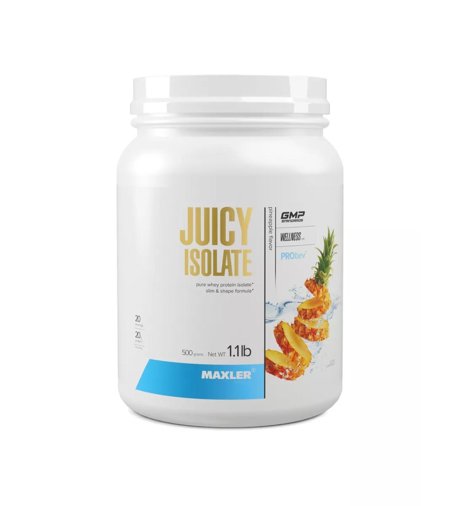 maxler Wasolacent protein Juicy ISOLATE 500 g pineapple - Buy Online on GoSupps.com