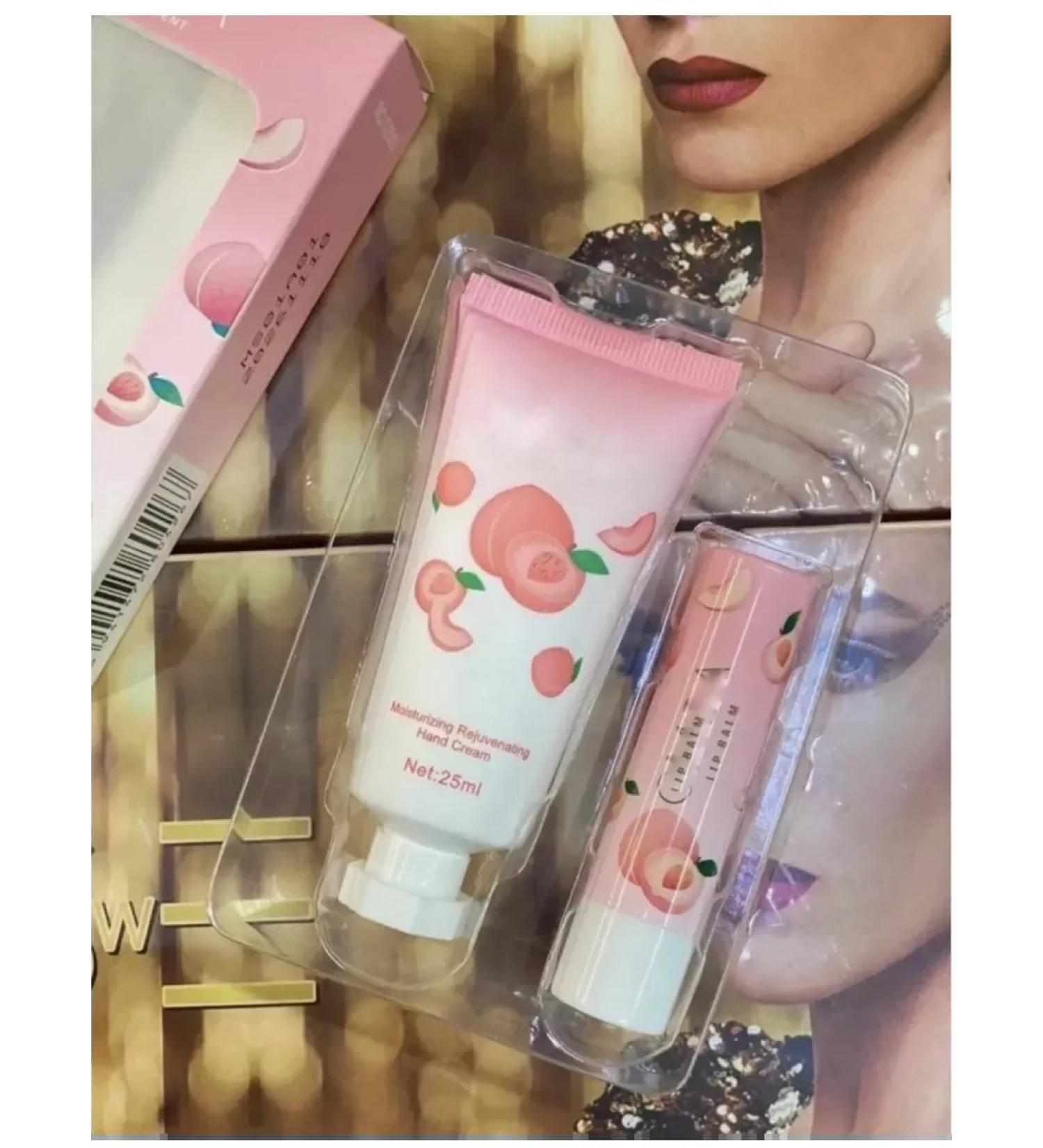 You are so tender Set of hand cream and lip balm