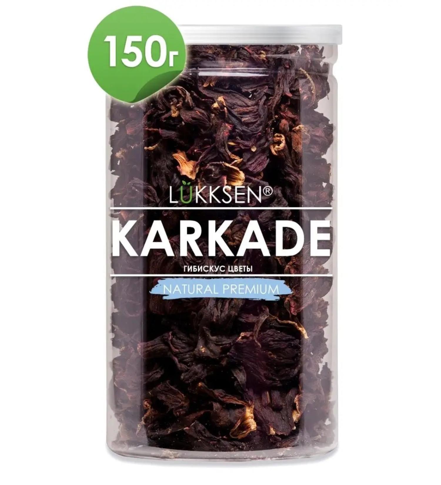 LUKKSEN Tea tags 150 g hibiscus (Nigeria) - Buy Online on GoSupps.com