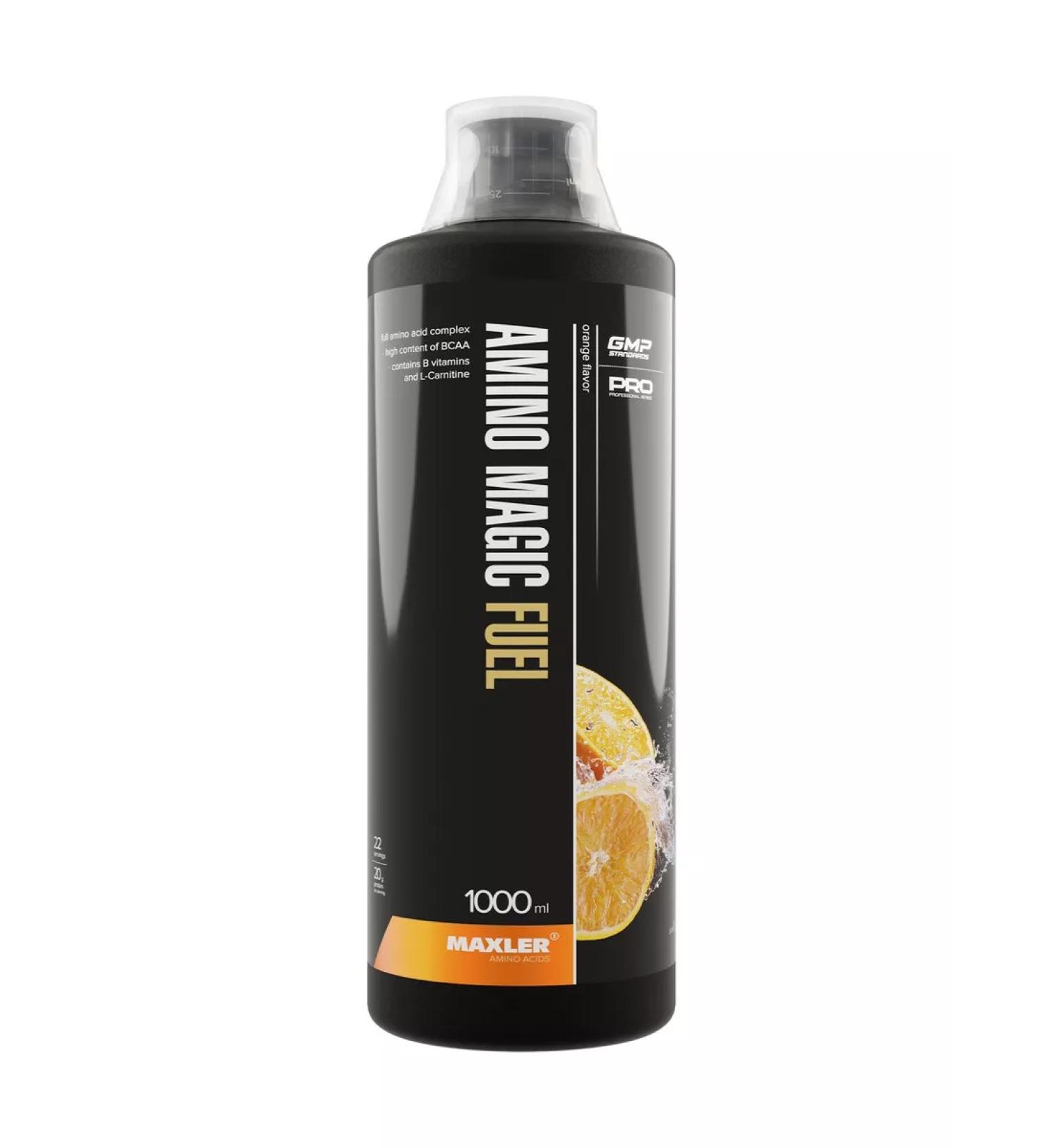maxler Amino acid complex Amino Magic Fuel 1000ml Orange - Buy Online on GoSupps.com