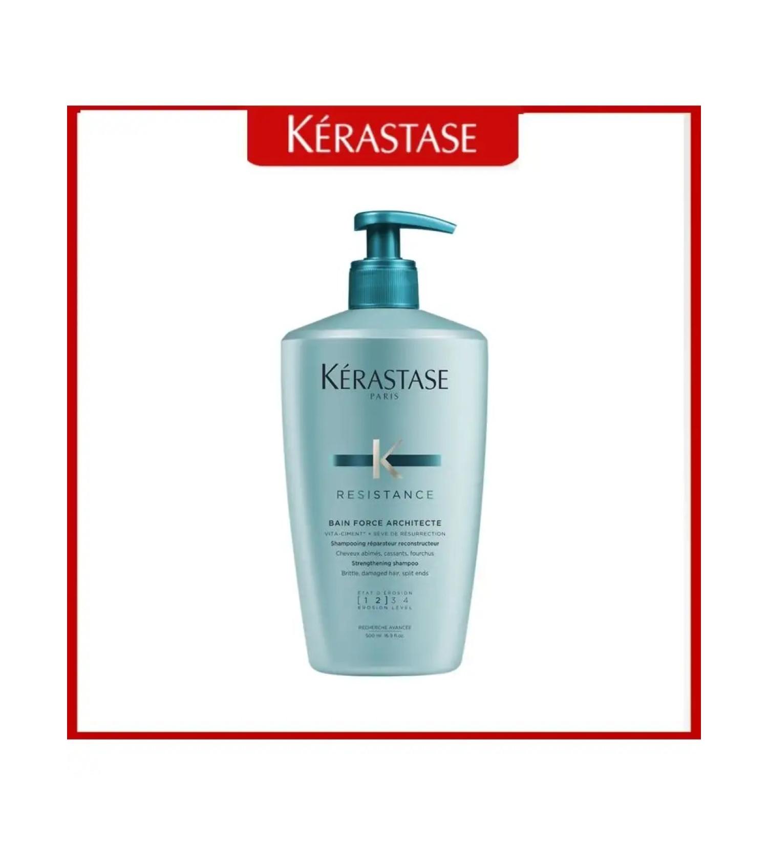 Kerastase Resistance Bain Force Architecte Shampoo Kerastasis - Buy Online on GoSupps.com
