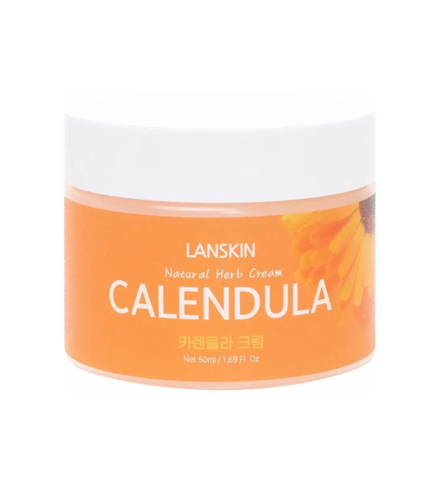 LANSKIN Face cream with calendula extract Sunbing 50 ml