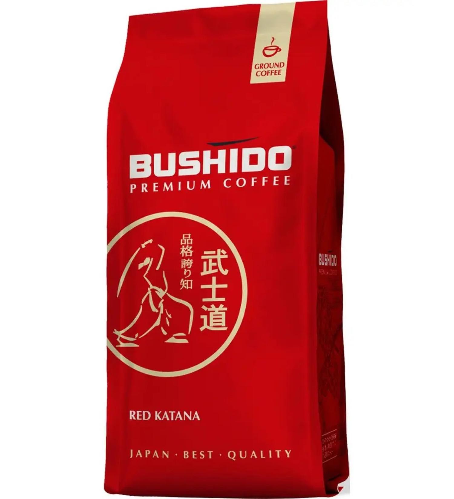 Bushido Coffee ground Red Katana 227g