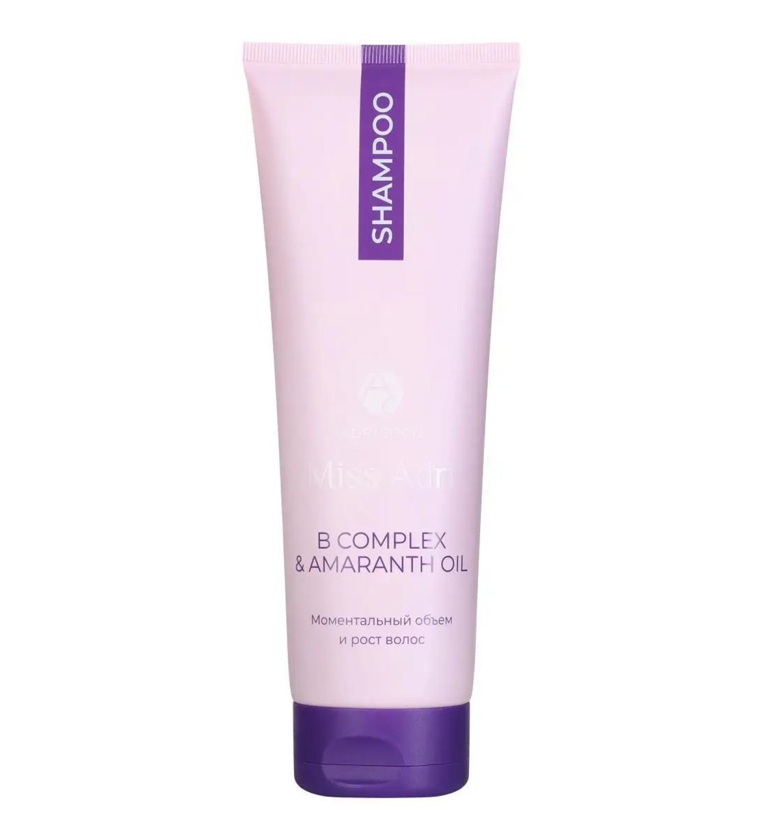 ADRICOCO Hair shampoo B Complex & Amaranth Oil 250 ml - Buy Online on GoSupps.com