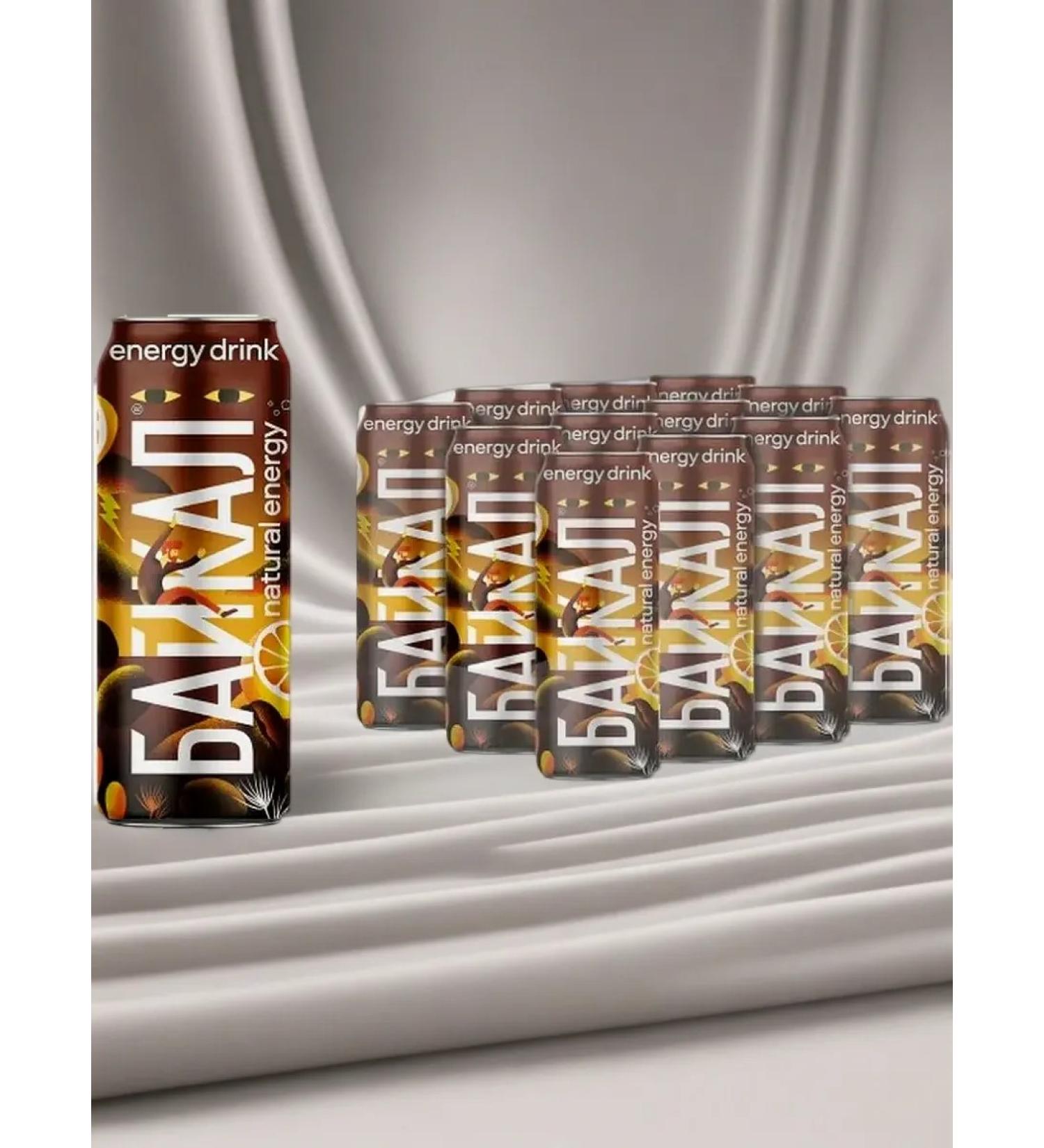 Baikal Energetik "Coffee Lemon" 12 pcs 0.45 liters