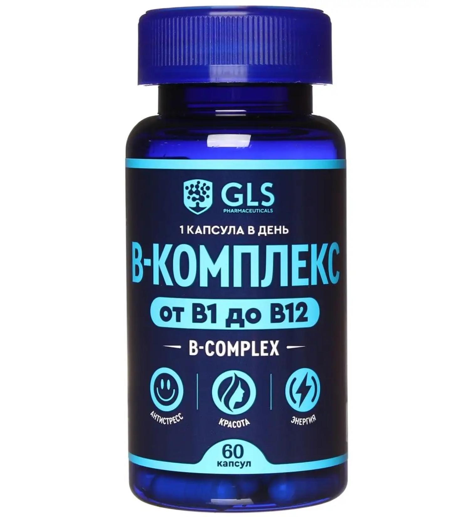 GLS pharmaceuticals B vitamins No. 60 - Buy Online on GoSupps.com
