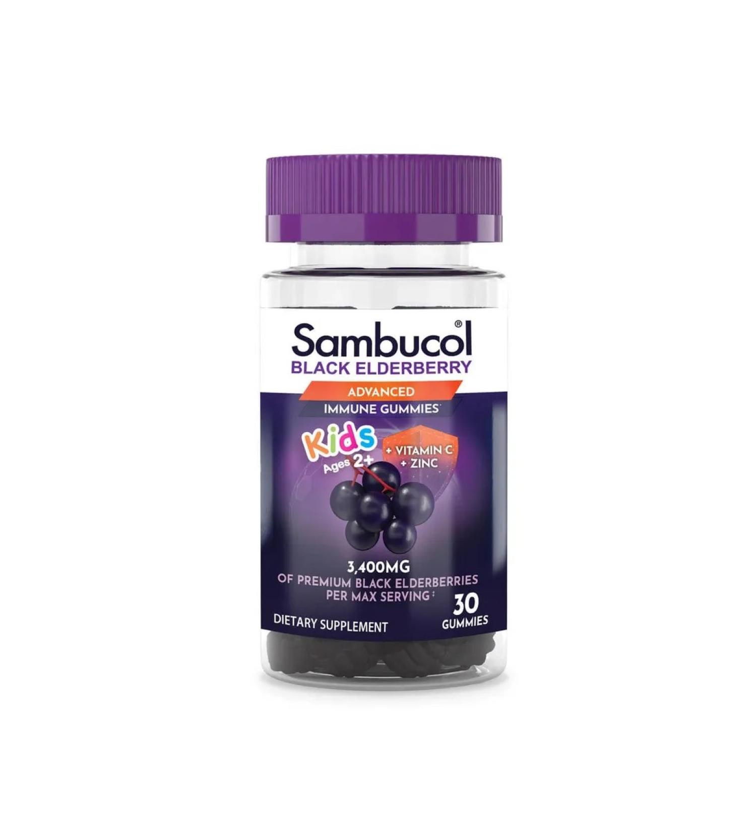 Sambucol Black Buzina chewing tablets for children 30 pcs