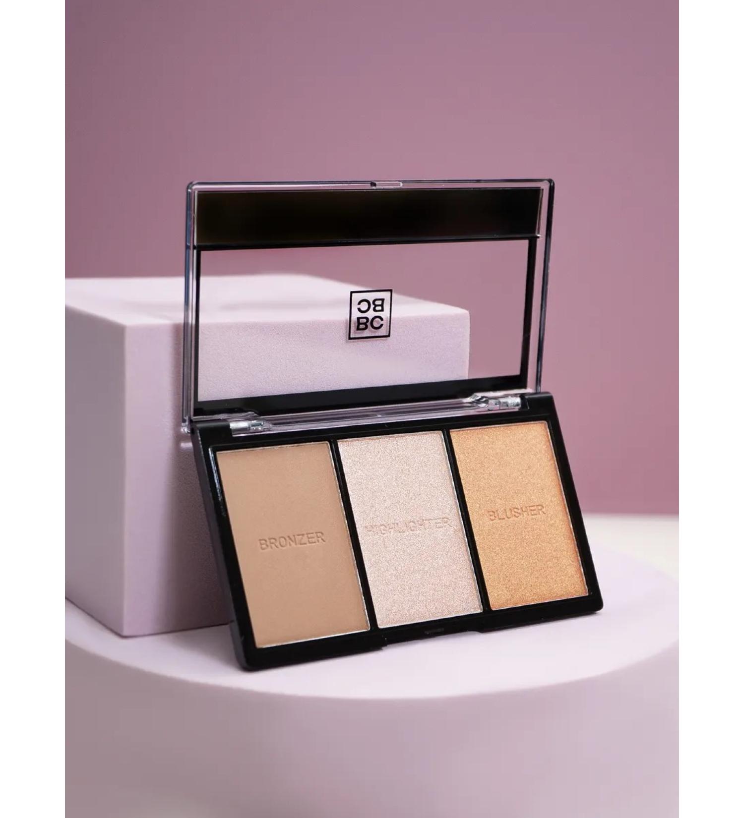 Bronze Girl Contouring palette 3 in 1 sculptor highlighter - Buy Online on GoSupps.com