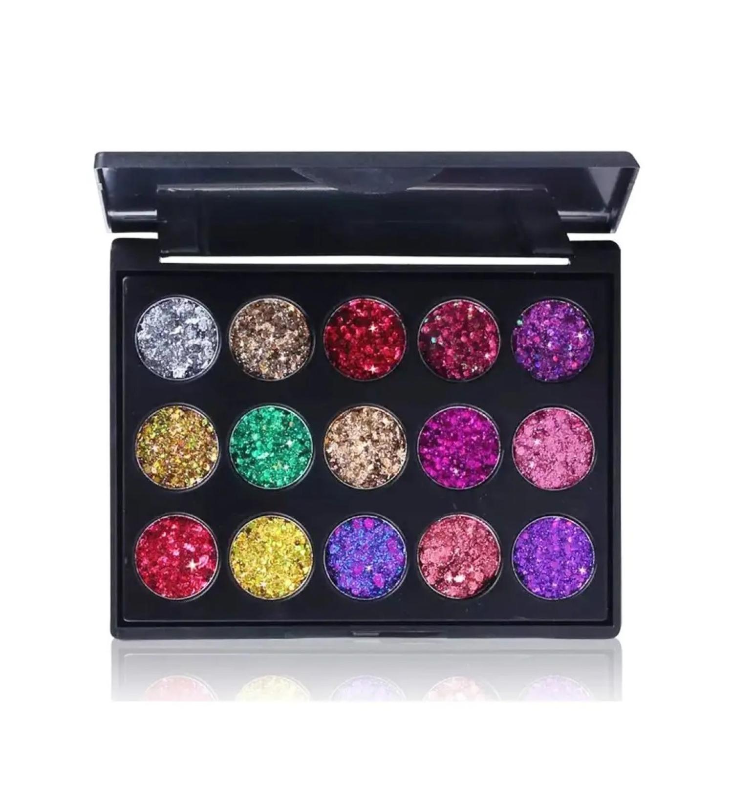 SiPl Palette of shadows with a shine effect - Buy Online on GoSupps.com