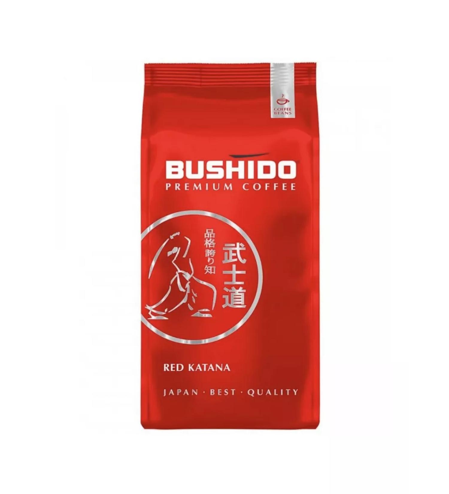 Bushido Coffee in granny Red Katana 1kg