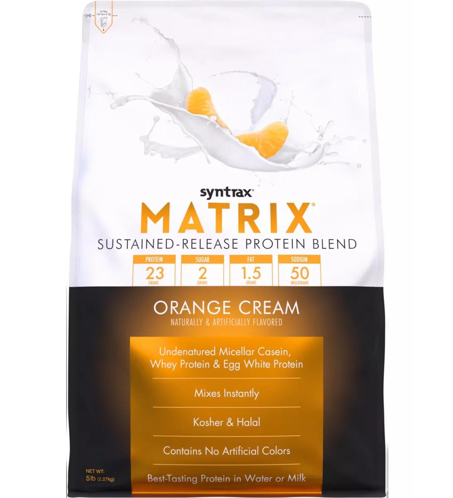 SYNTRAX Protein Matrix 2270 g - orange cream - Buy Online on GoSupps.com
