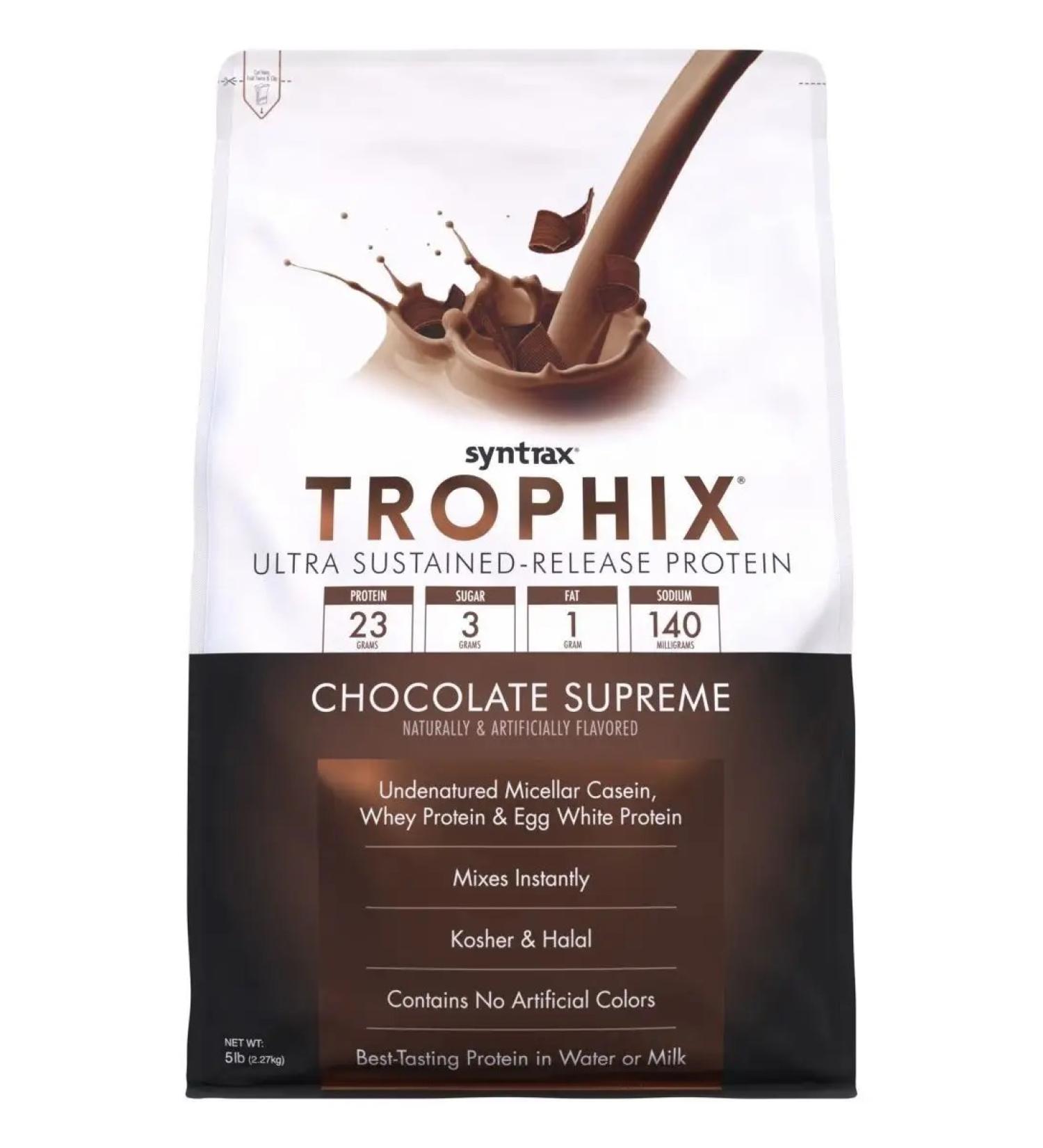 SYNTRAX Protein Trophix 2280 g - chocolate - Buy Online on GoSupps.com