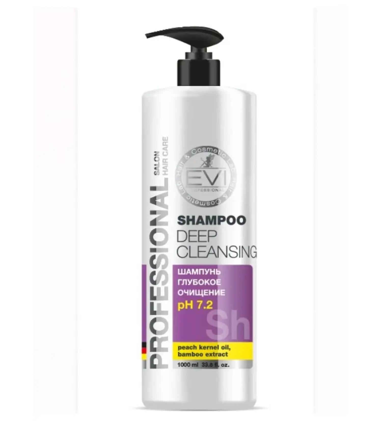EVI Professional Cleaning shampoo-piling for hair 1000 ml