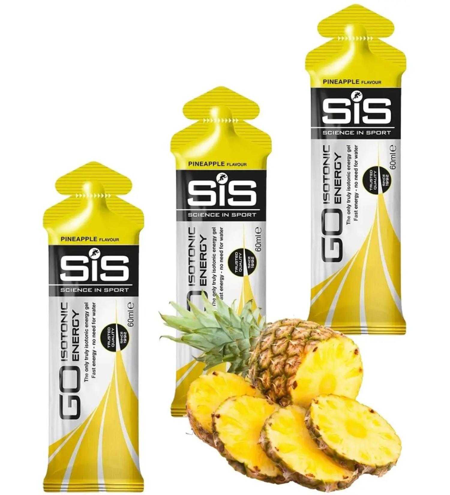 Science in Sports SIS Carbohydrate gel isotonic Sis go isotonic gel 3 pieces