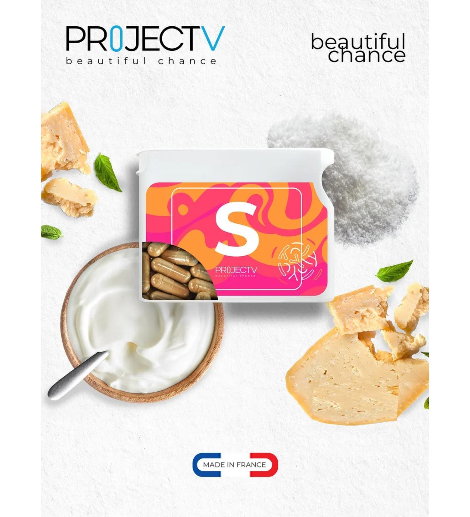Project V S - probiotics for the intestines and detox 30 capsules - Buy Online on GoSupps.com