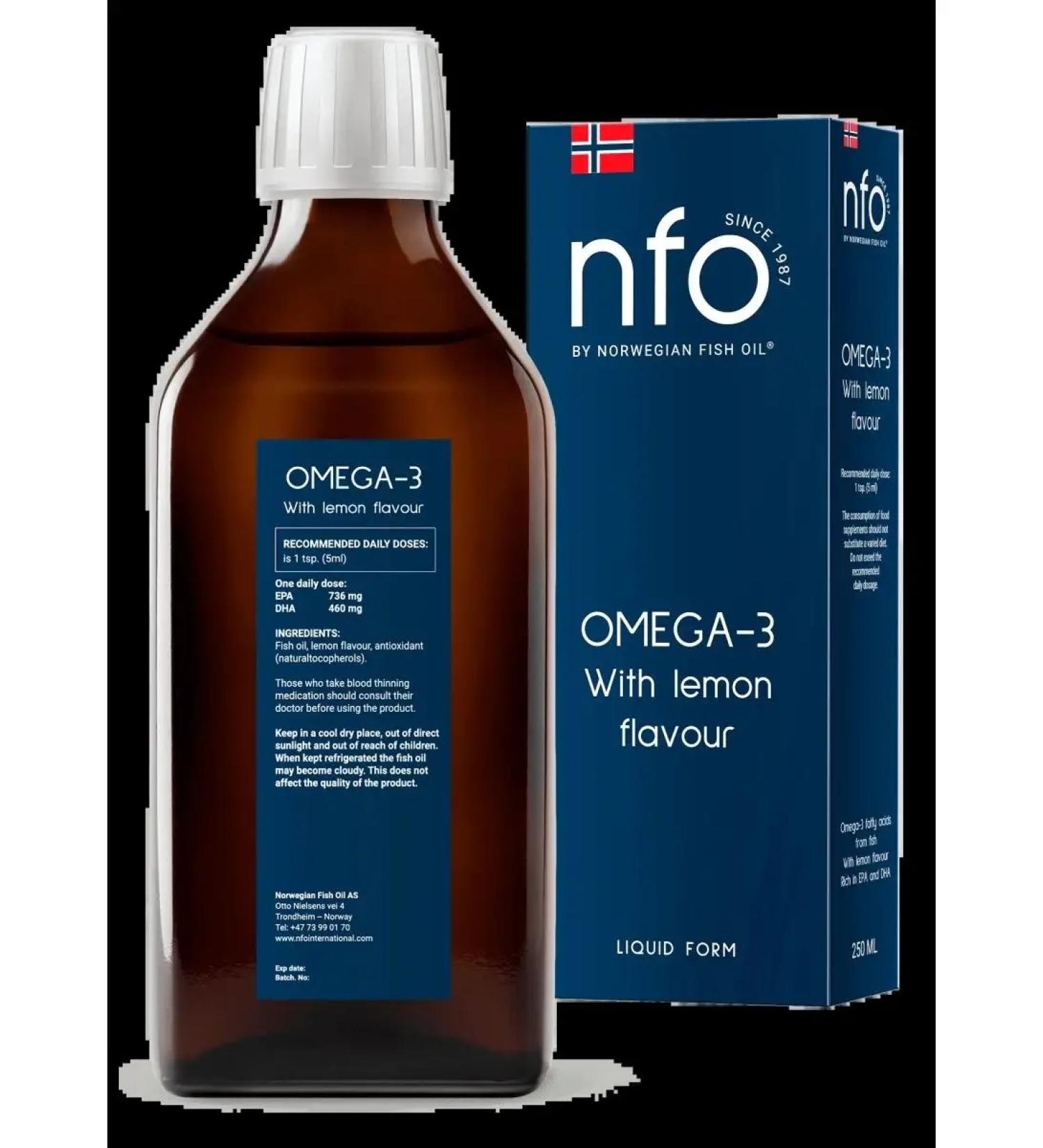 NFO Fish oil - Buy Online on GoSupps.com