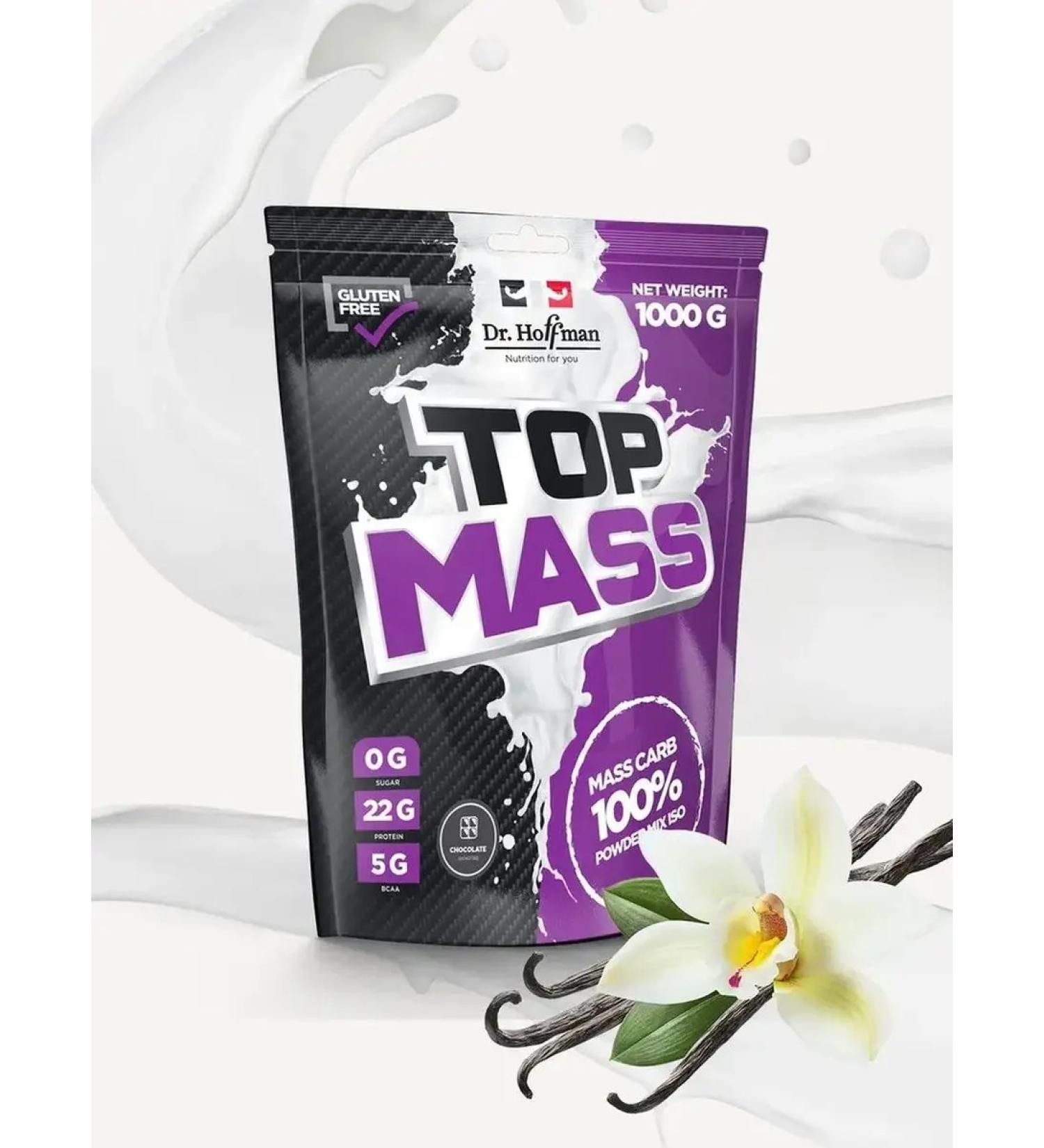 Dr Hoffman Gainer high -calorie for gaining mass Top Mass vanilla - Buy Online on GoSupps.com