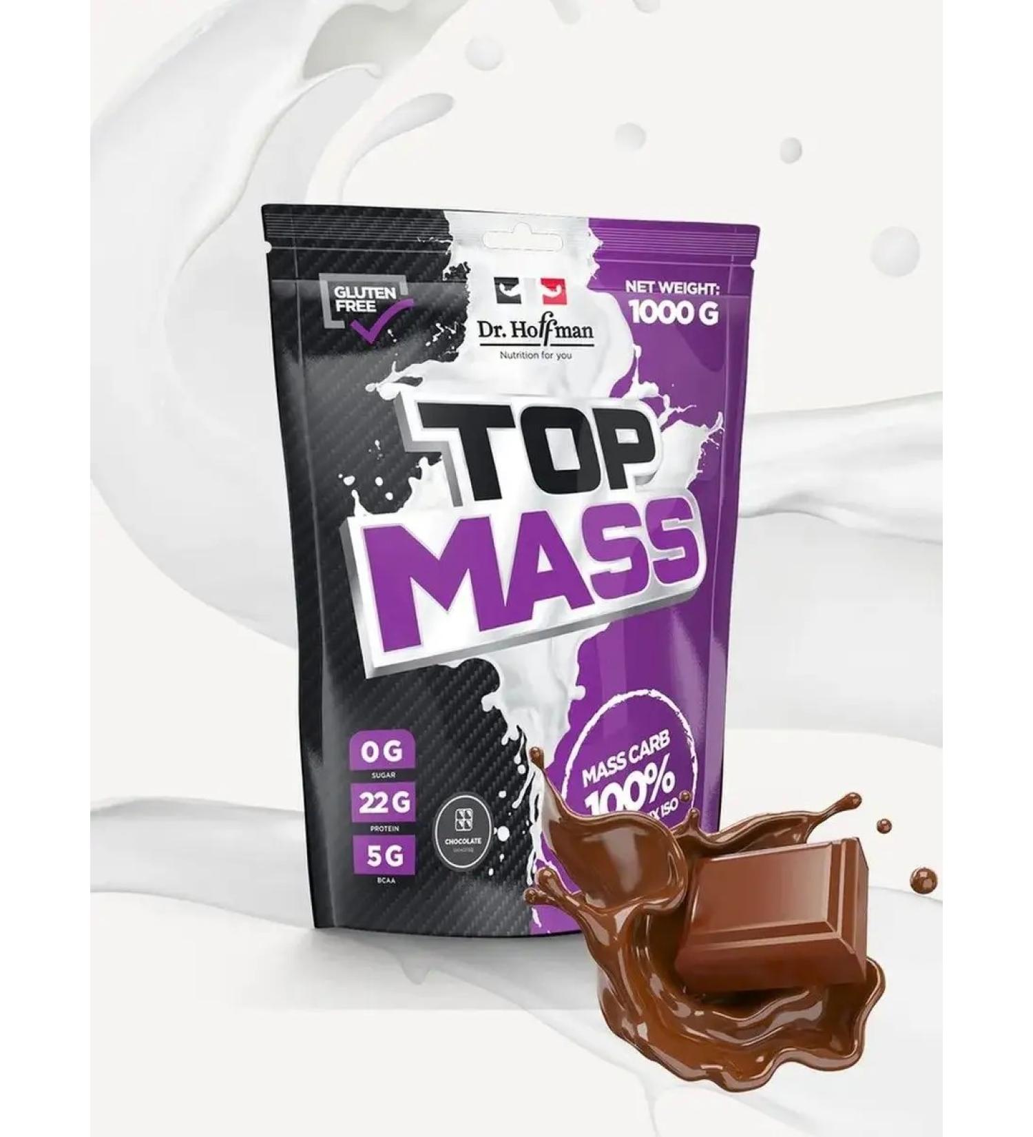 Dr Hoffman Gainer high -calorie for gaining mass Top Mass Chocolate - Buy Online on GoSupps.com