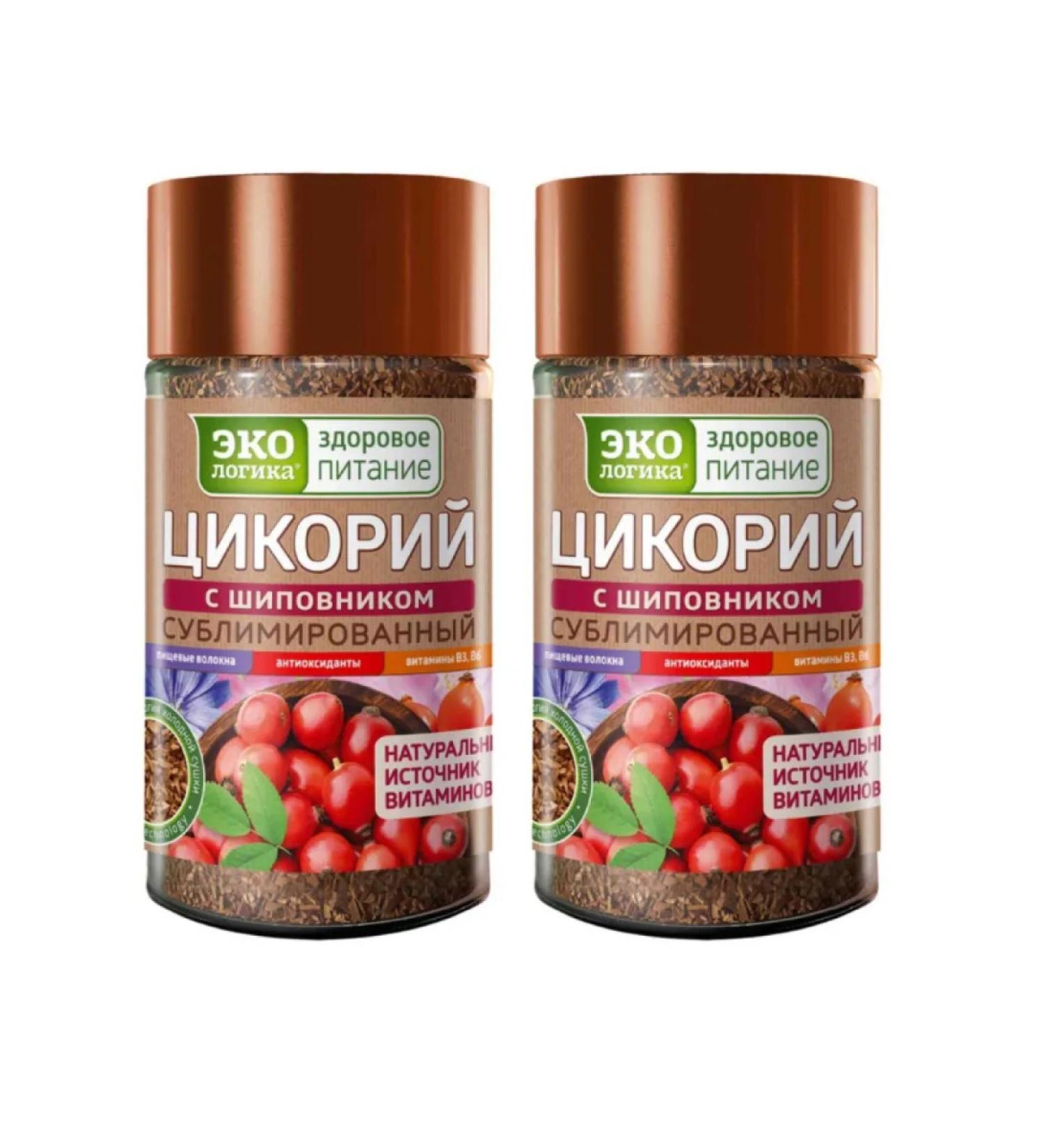 Tsikoria ecological with rose hips 85 grams 2 pcs - Buy Online on GoSupps.com