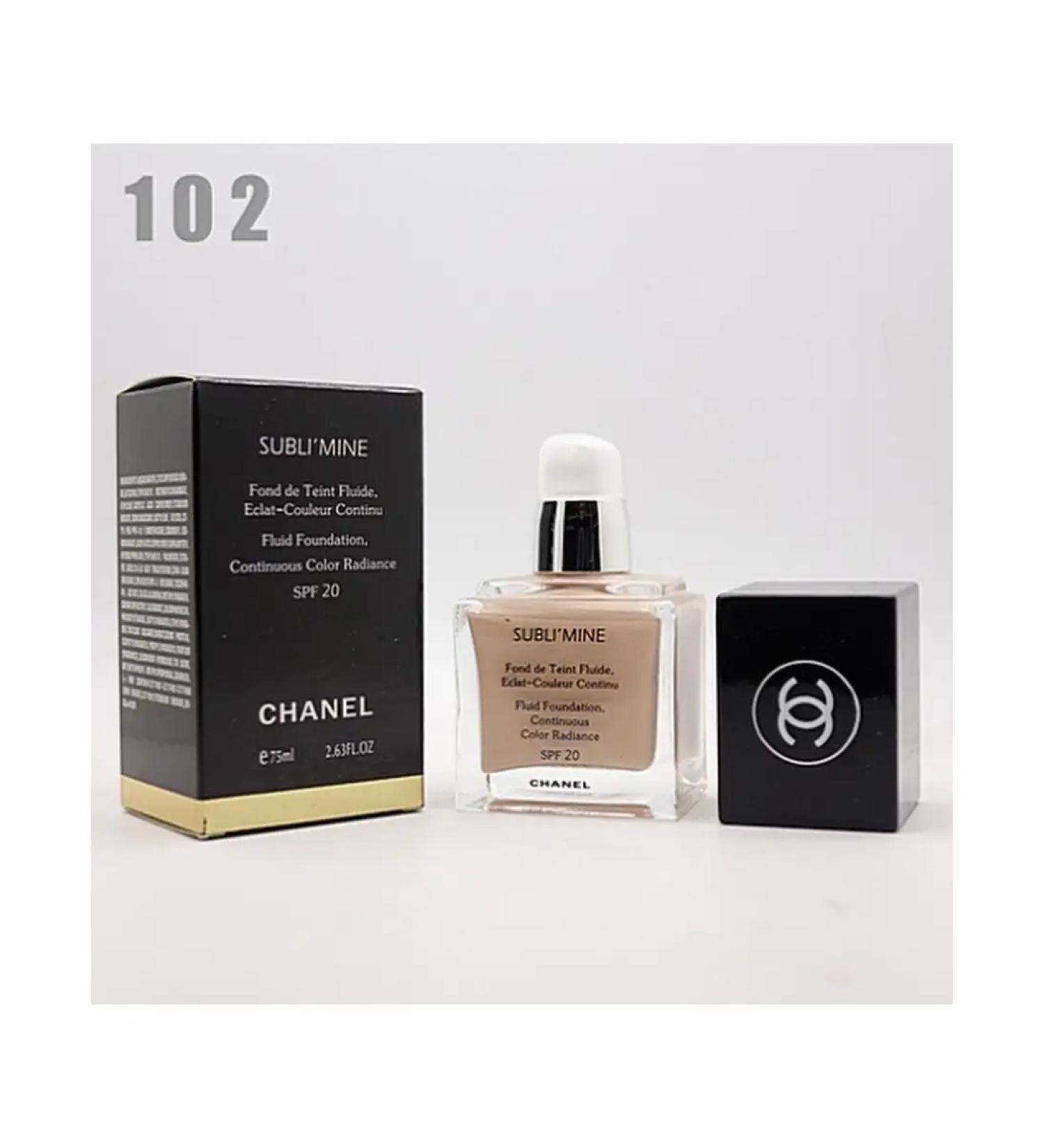 Foundation Chanel Subli'mine 102 - Buy Online on GoSupps.com
