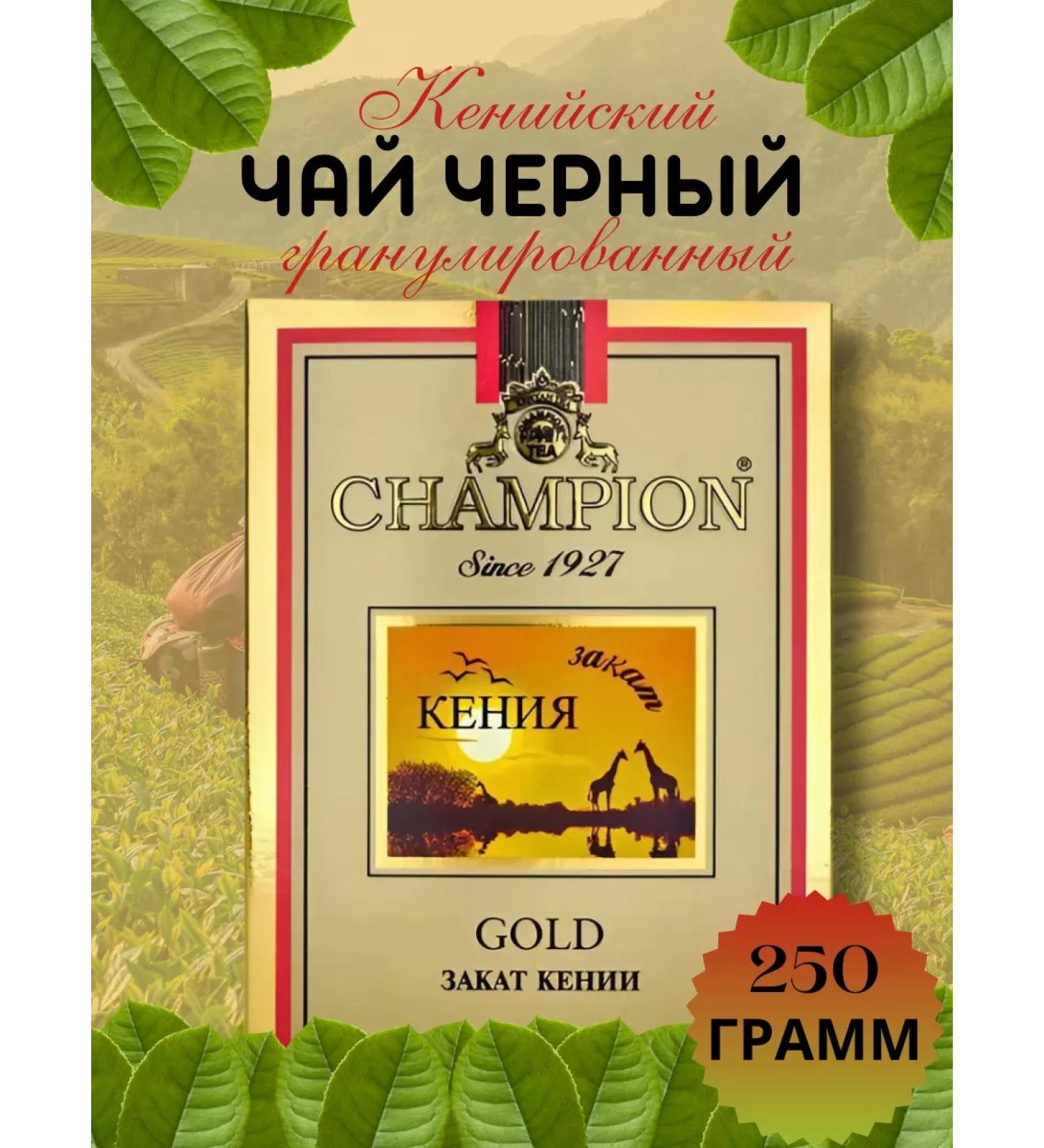 JAMBO Tea Black Kenyan Champion Gold 250 grams - Buy Online on GoSupps.com