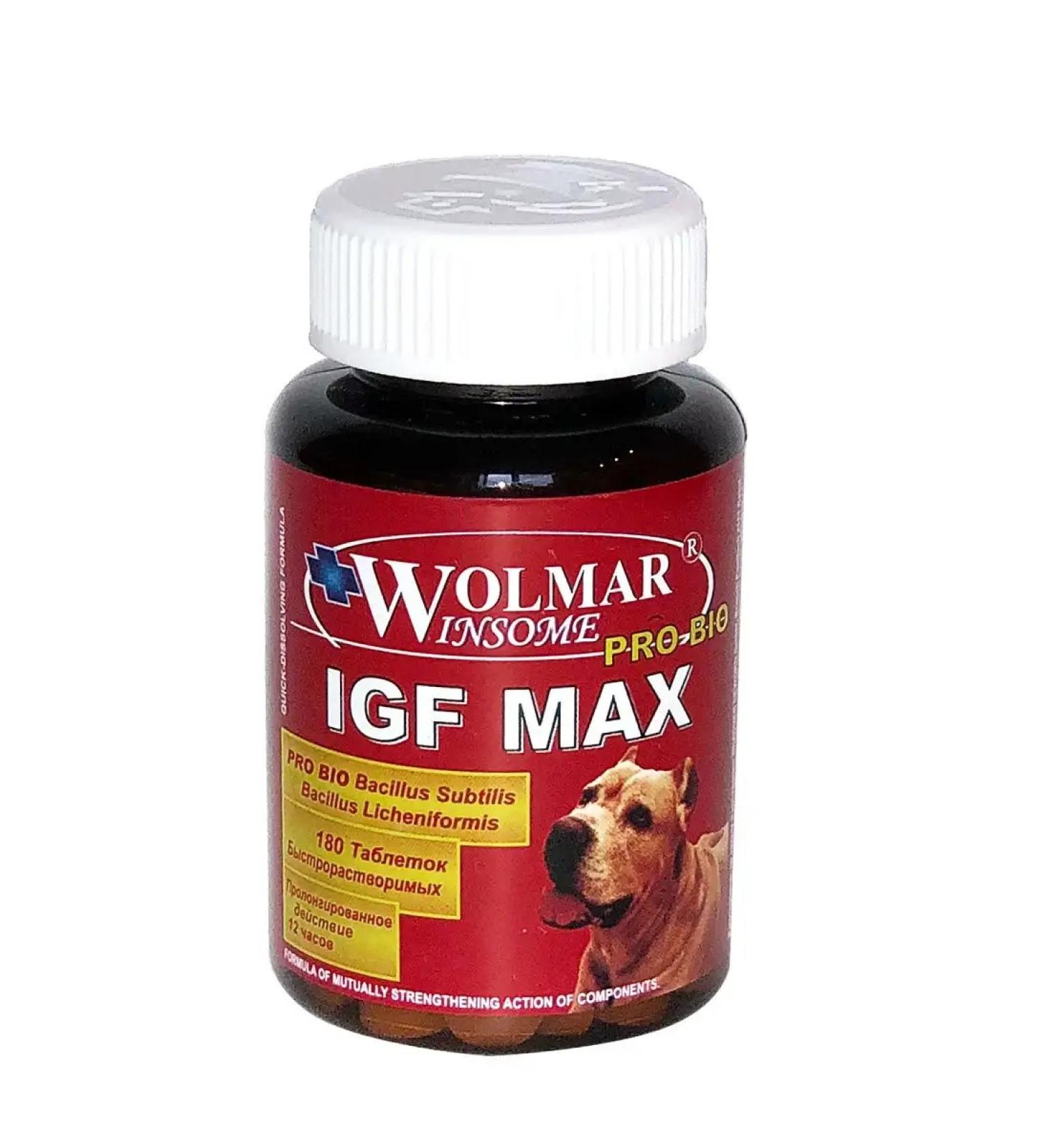 WOLMAR WINSOME IGF MAX complex increasing the growth of muscle mass - Buy Online on GoSupps.com